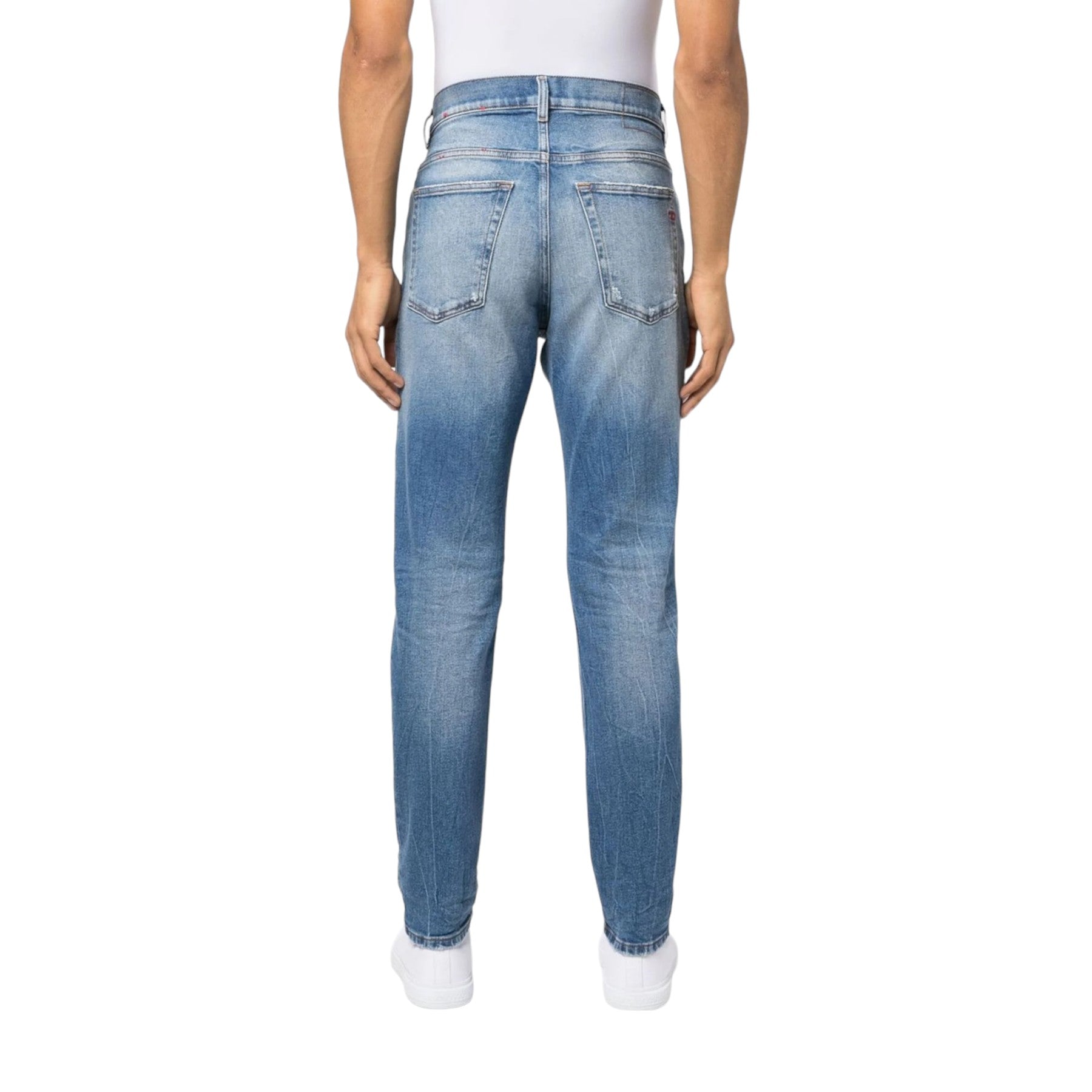 DIESEL 2005 D-FINING 09E85 Mens Denim Jeans Regular Fit Tapered Mid Waist Jeans