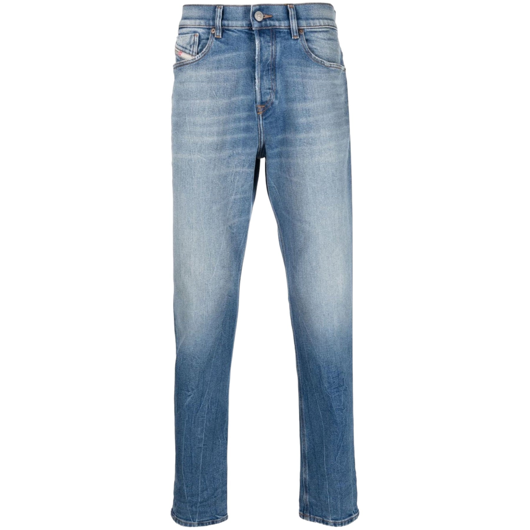 DIESEL 2005 D-FINING 09E85 Mens Denim Jeans Regular Fit Tapered Mid Waist Jeans