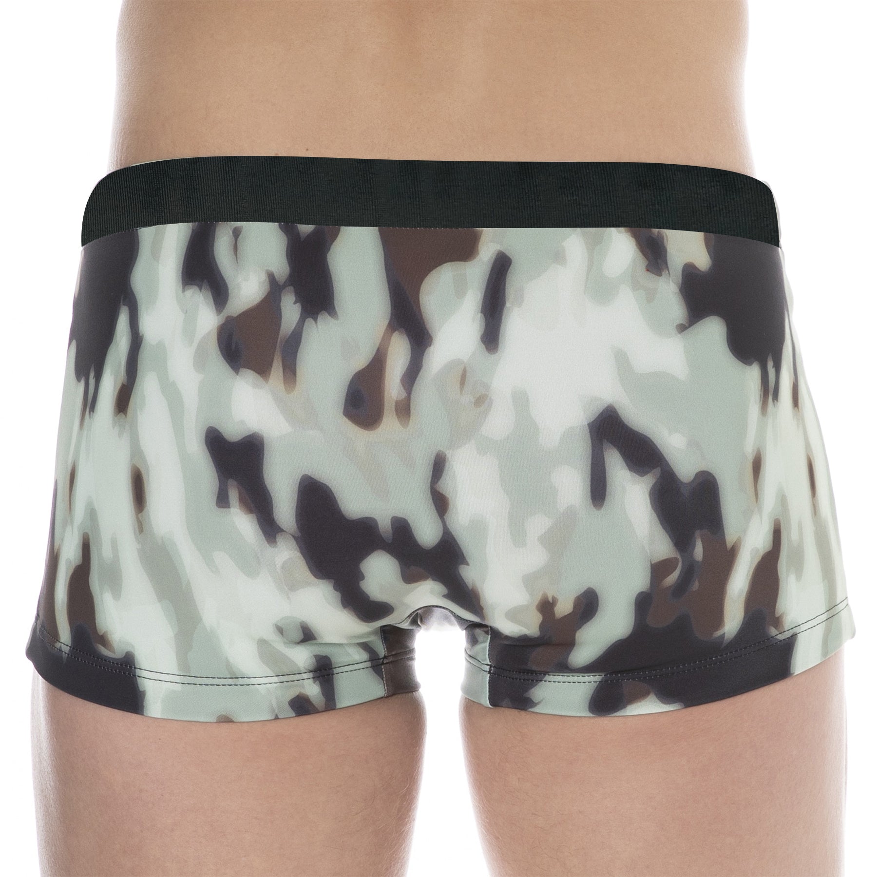 Diesel BMBX-Brad Mens Swim Briefs Quick Dry Camouflage Summer Beach Swim Shorts