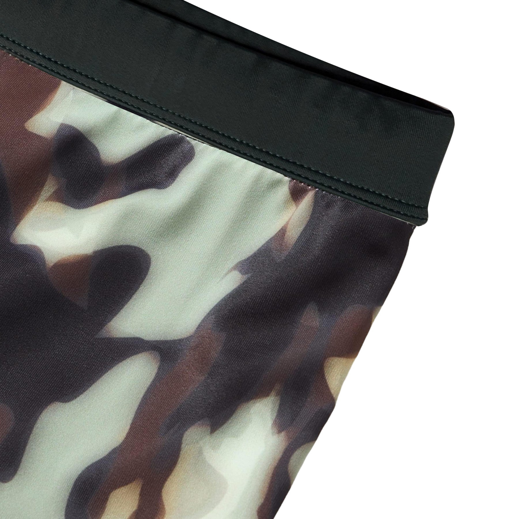 Diesel BMBX-Brad Mens Swim Briefs Quick Dry Camouflage Summer Beach Swim Shorts