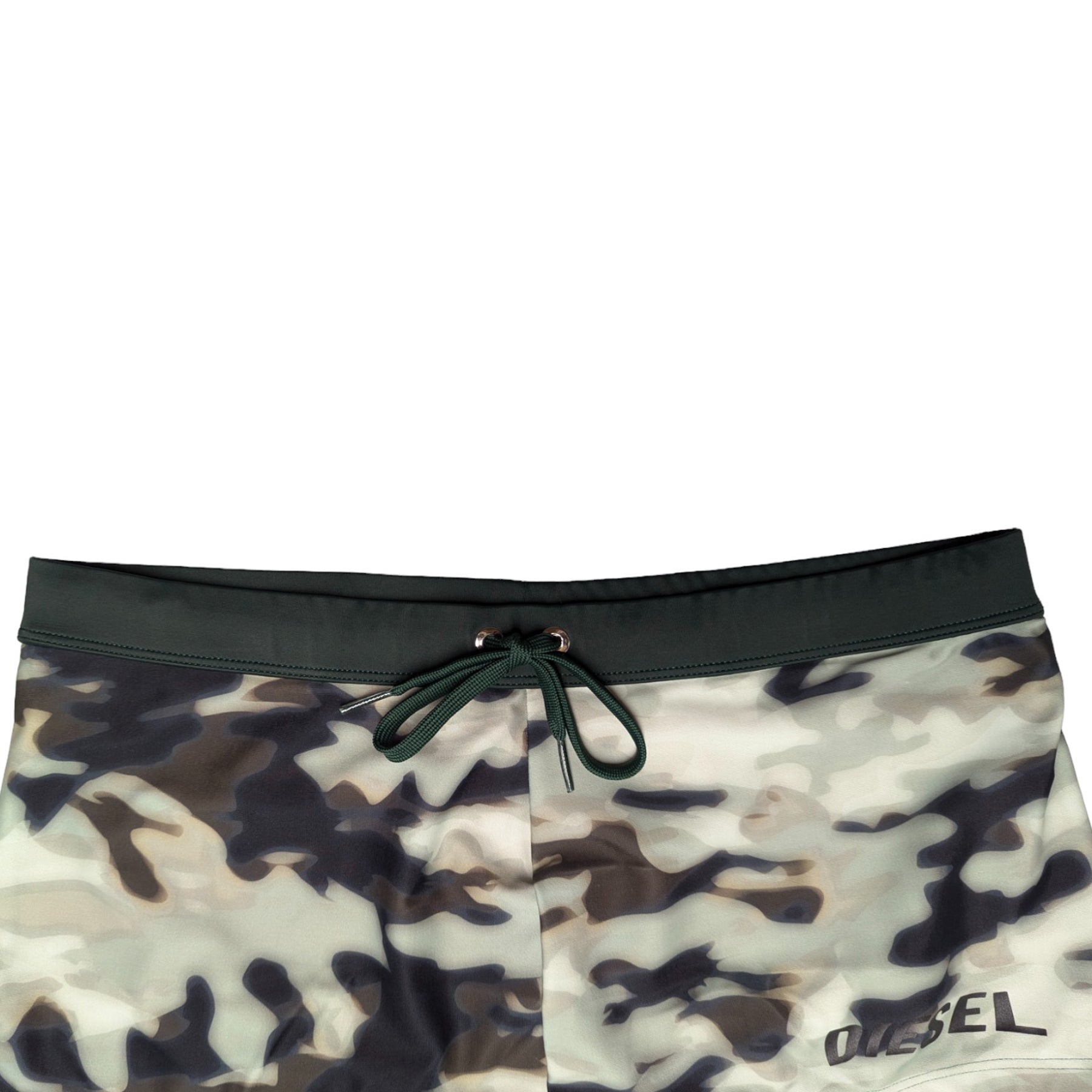 Diesel BMBX-Brad Mens Swim Briefs Quick Dry Camouflage Summer Beach Swim Shorts