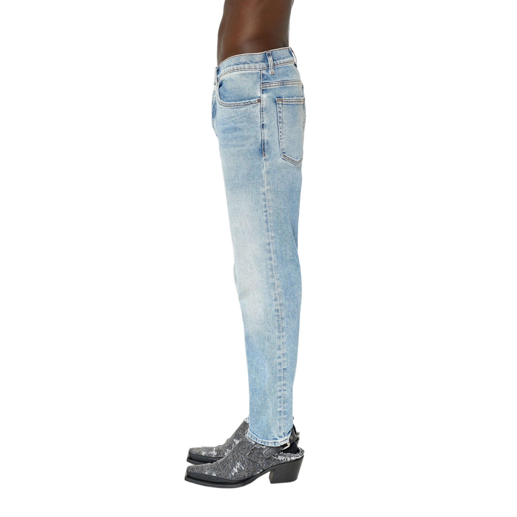 DIESEL 2005 D-FINING 09E86 Mens Denim Jeans Regular Fit Tapered Mid Waist Jeans