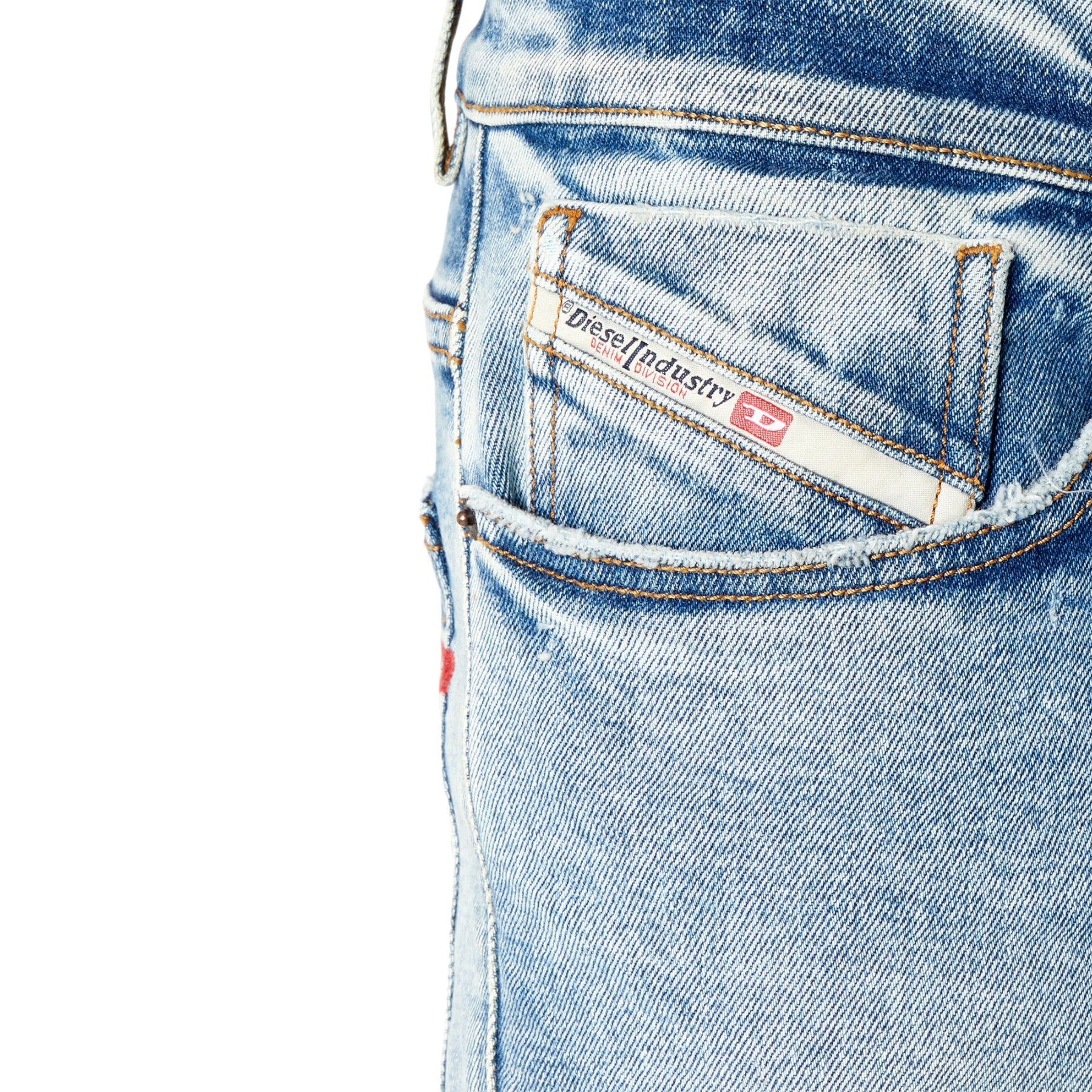 DIESEL 2005 D-FINING 09E86 Mens Denim Jeans Regular Fit Tapered Mid Waist Jeans