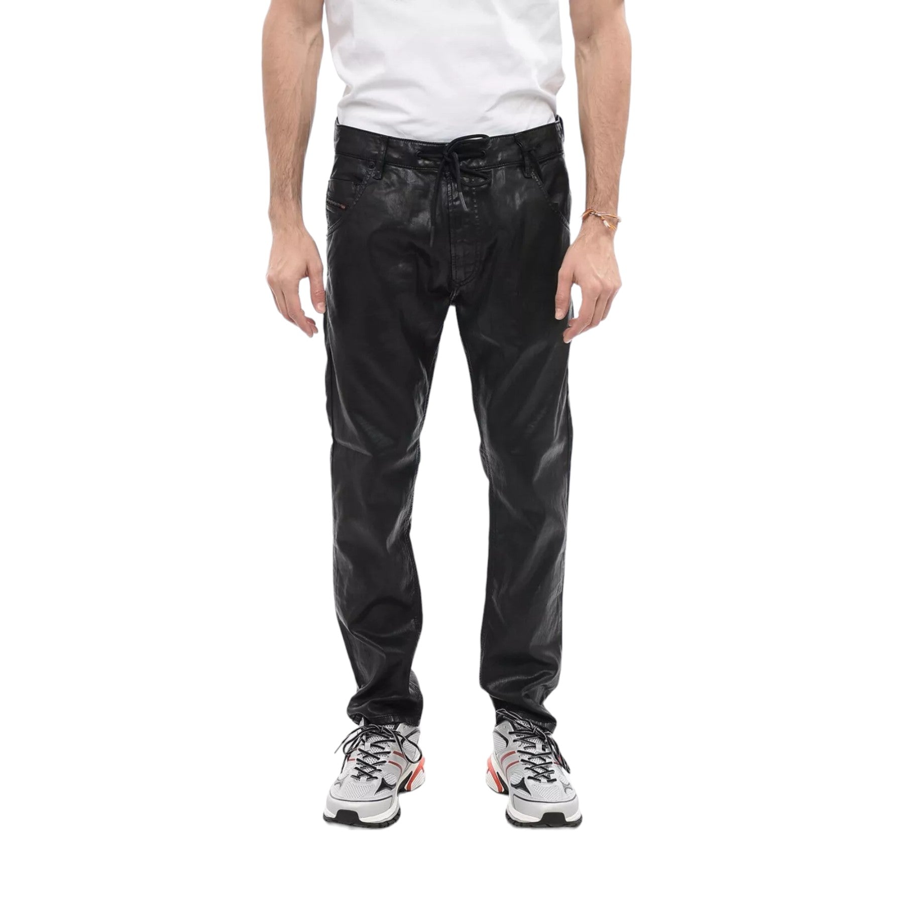 DIESEL KROOLEY 0849R Mens Denim Jog Jeans Stretch Regular Fit Tapered Leg Pants