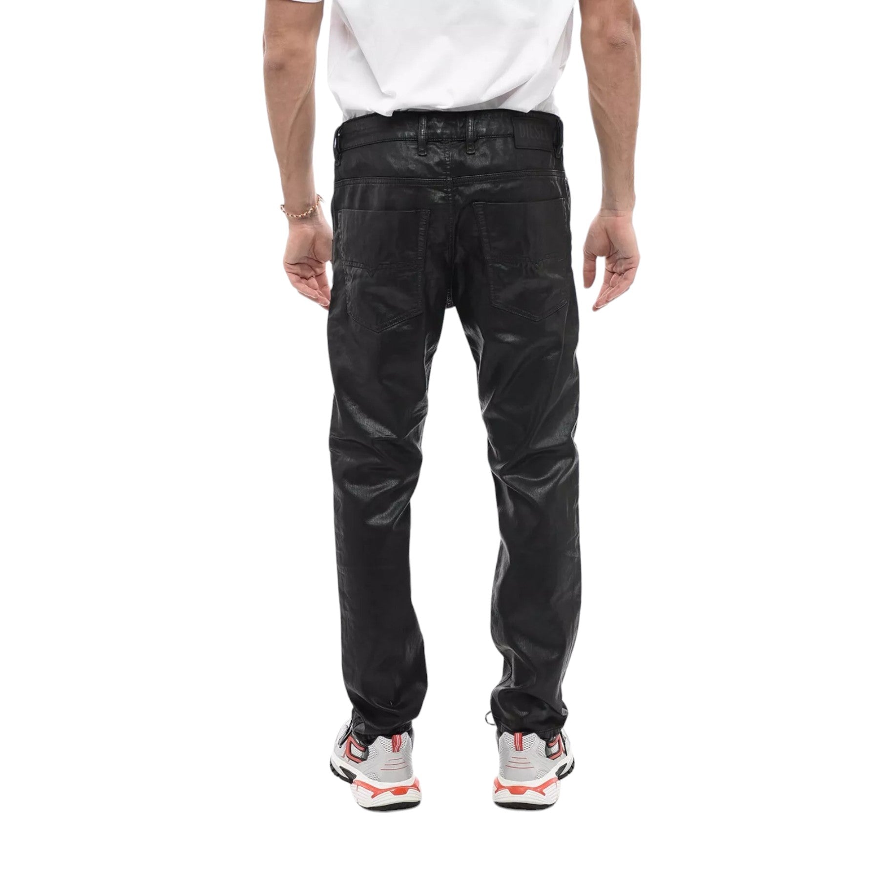 DIESEL KROOLEY 0849R Mens Denim Jog Jeans Stretch Regular Fit Tapered Leg Pants