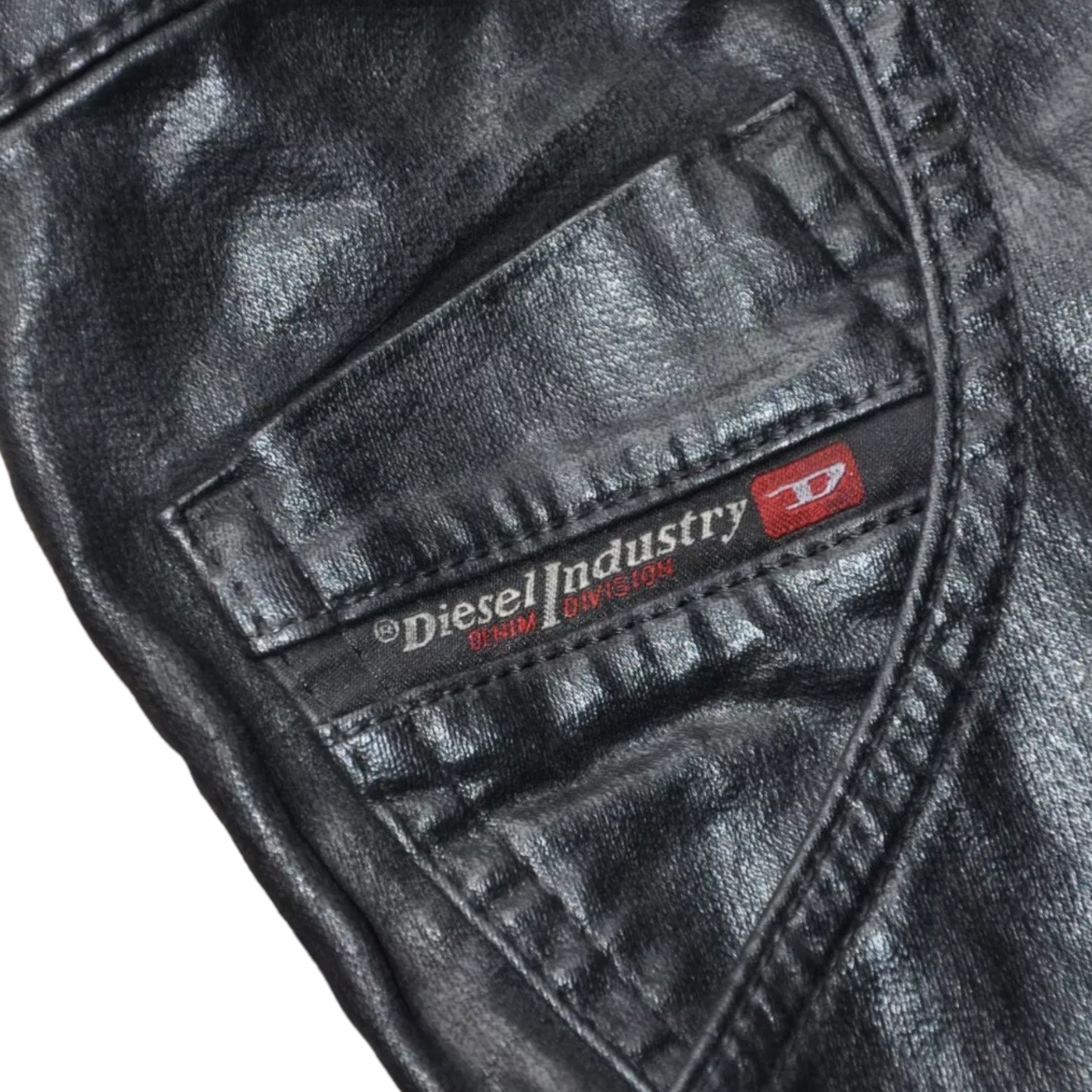 DIESEL KROOLEY 0849R Mens Denim Jog Jeans Stretch Regular Fit Tapered Leg Pants