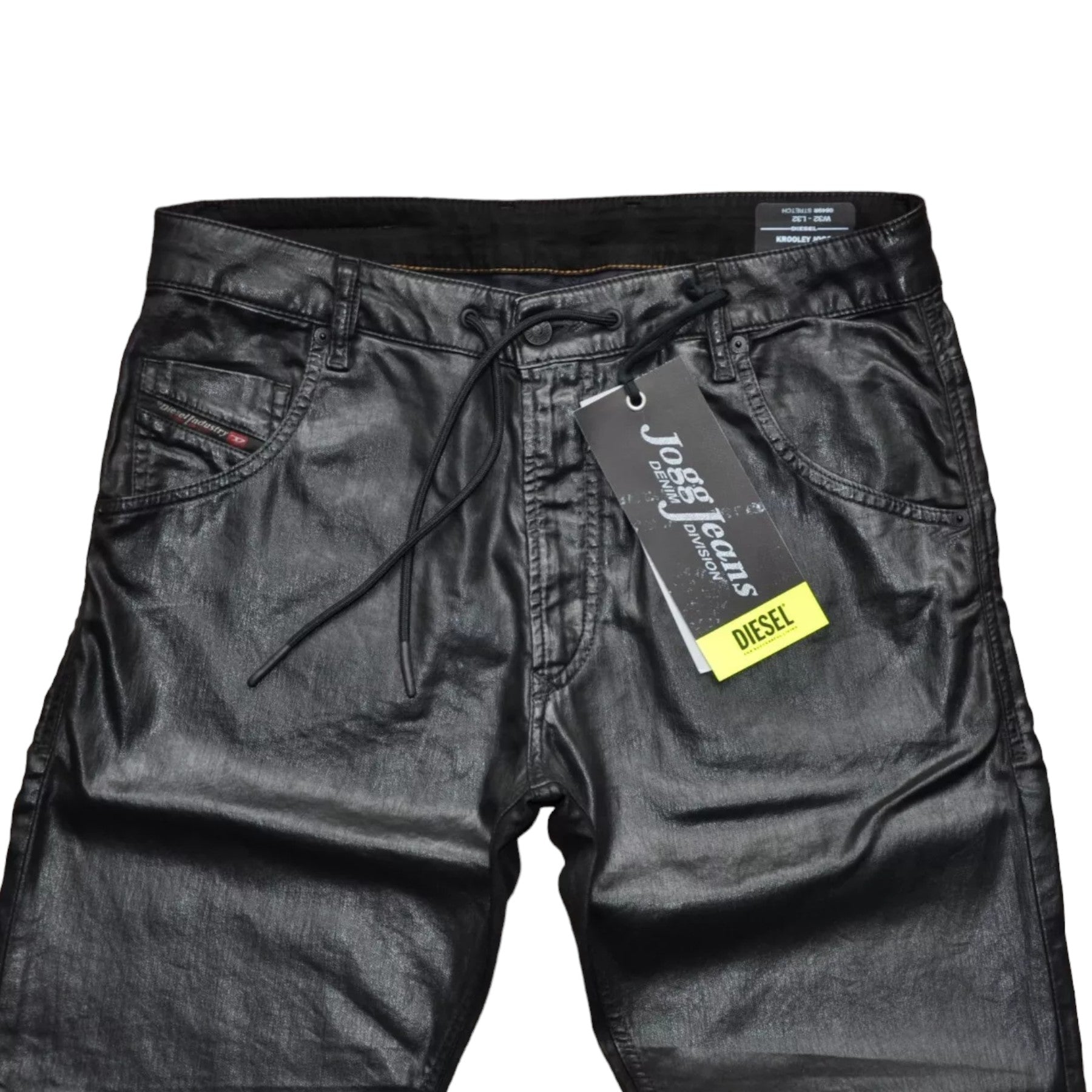 DIESEL KROOLEY 0849R Mens Denim Jog Jeans Stretch Regular Fit Tapered Leg Pants