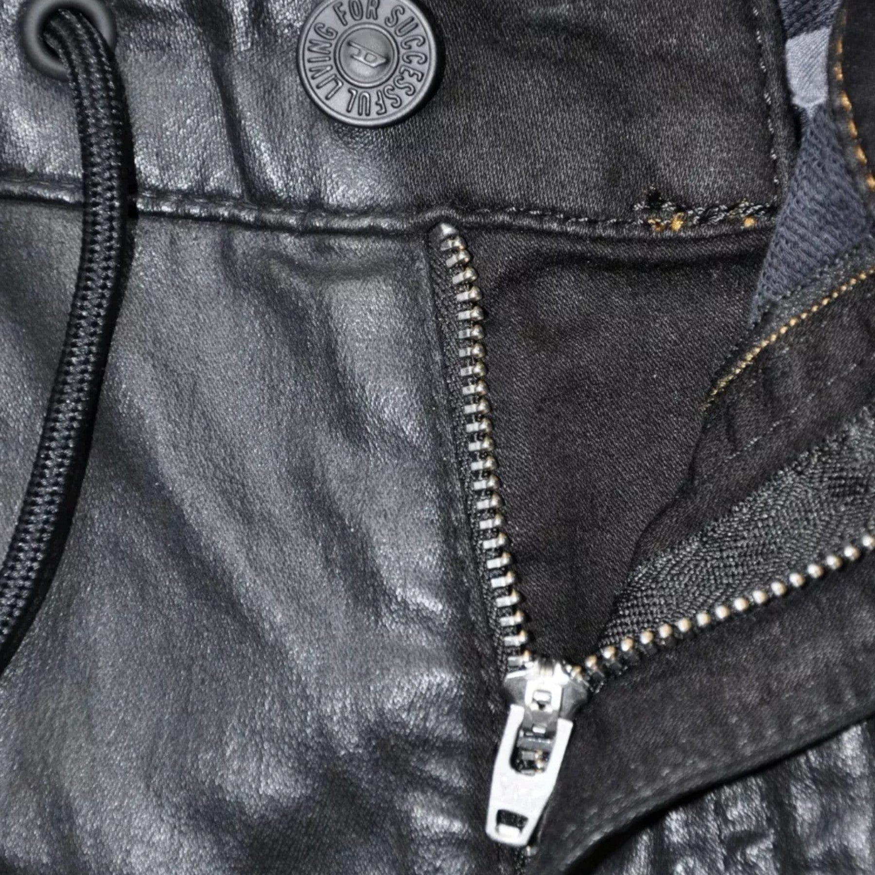 DIESEL KROOLEY 0849R Mens Denim Jog Jeans Stretch Regular Fit Tapered Leg Pants