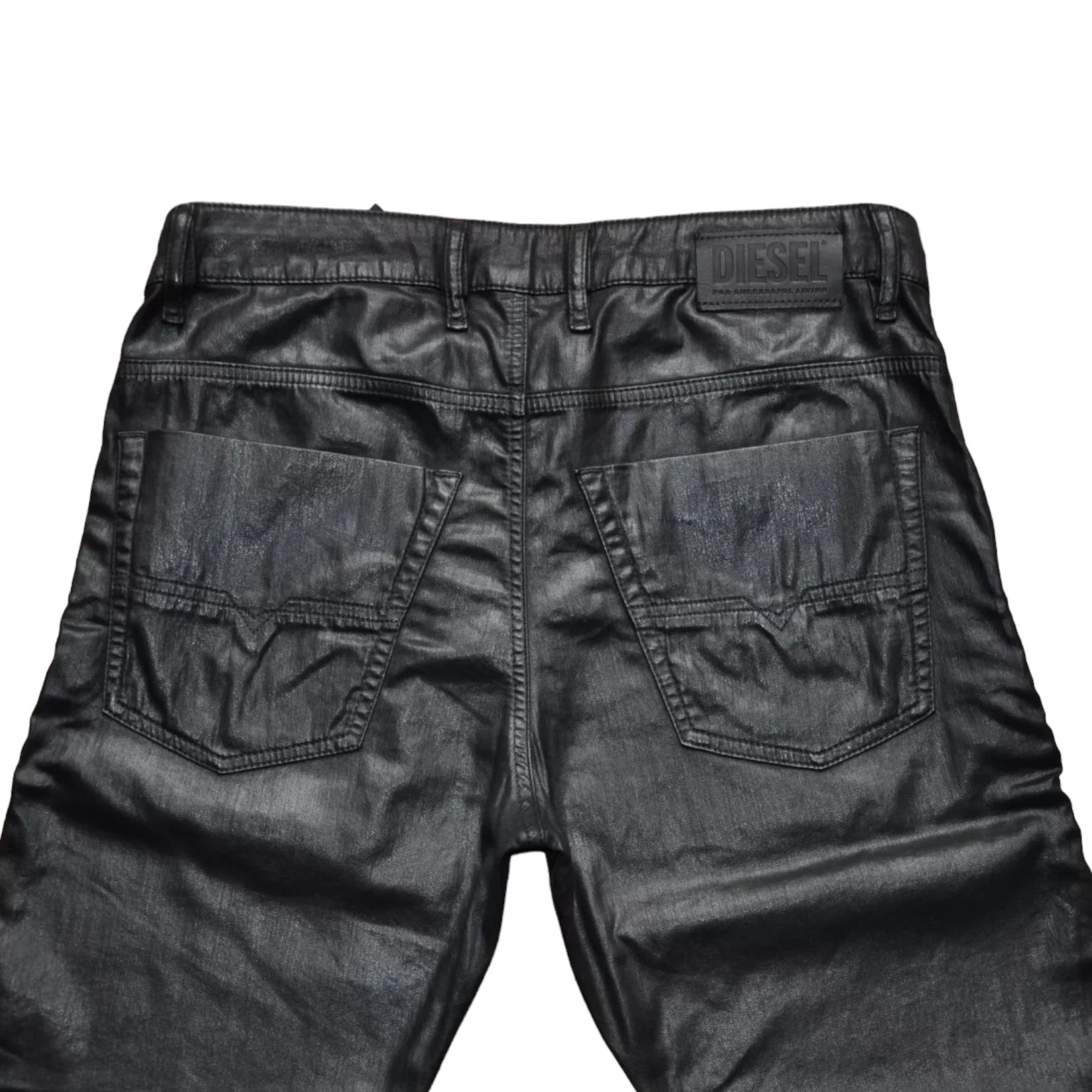 DIESEL KROOLEY 0849R Mens Denim Jog Jeans Stretch Regular Fit Tapered Leg Pants