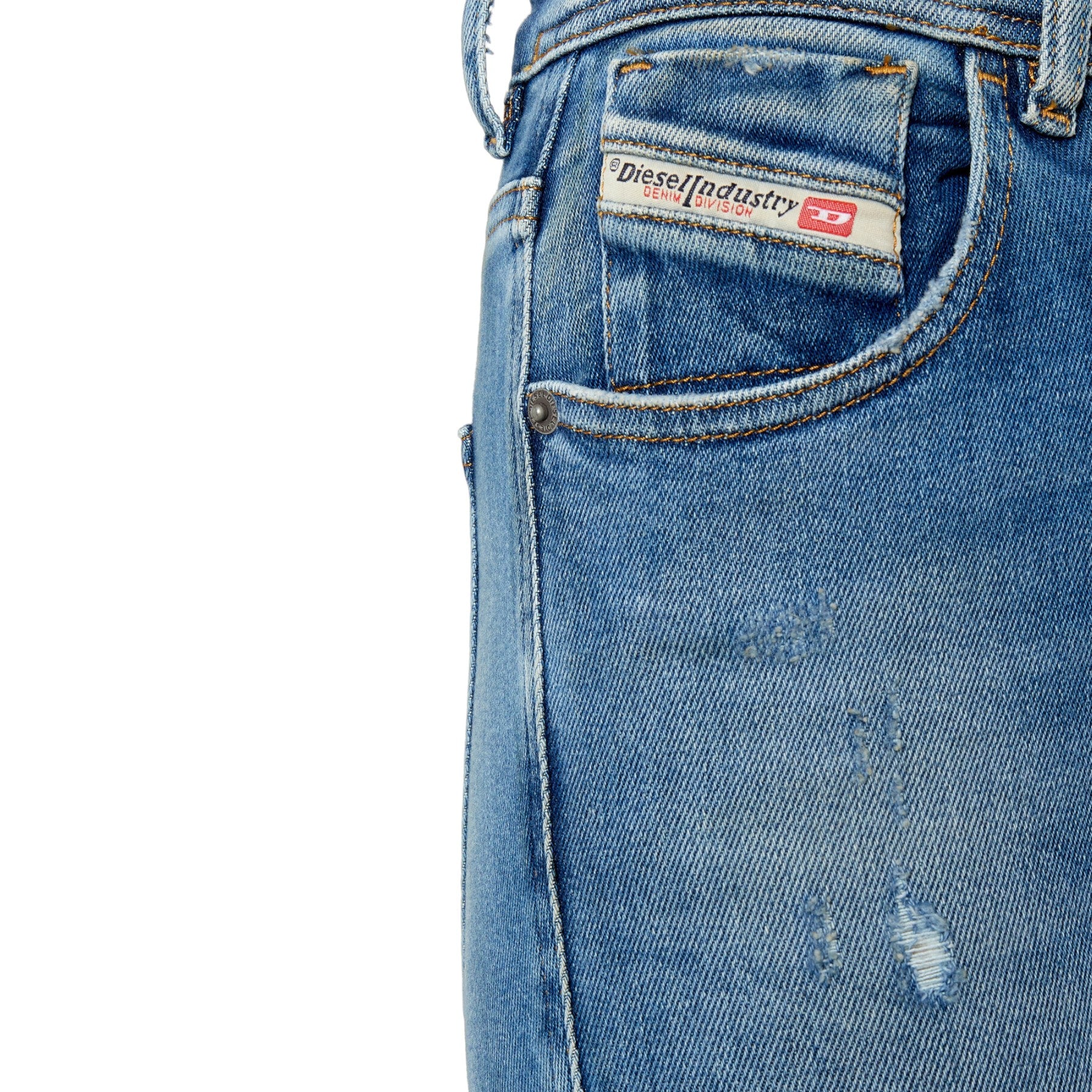 DIESEL Slandy 09E91 Womens Denim Jeans Stretch Super Skinnny High Waist Pants