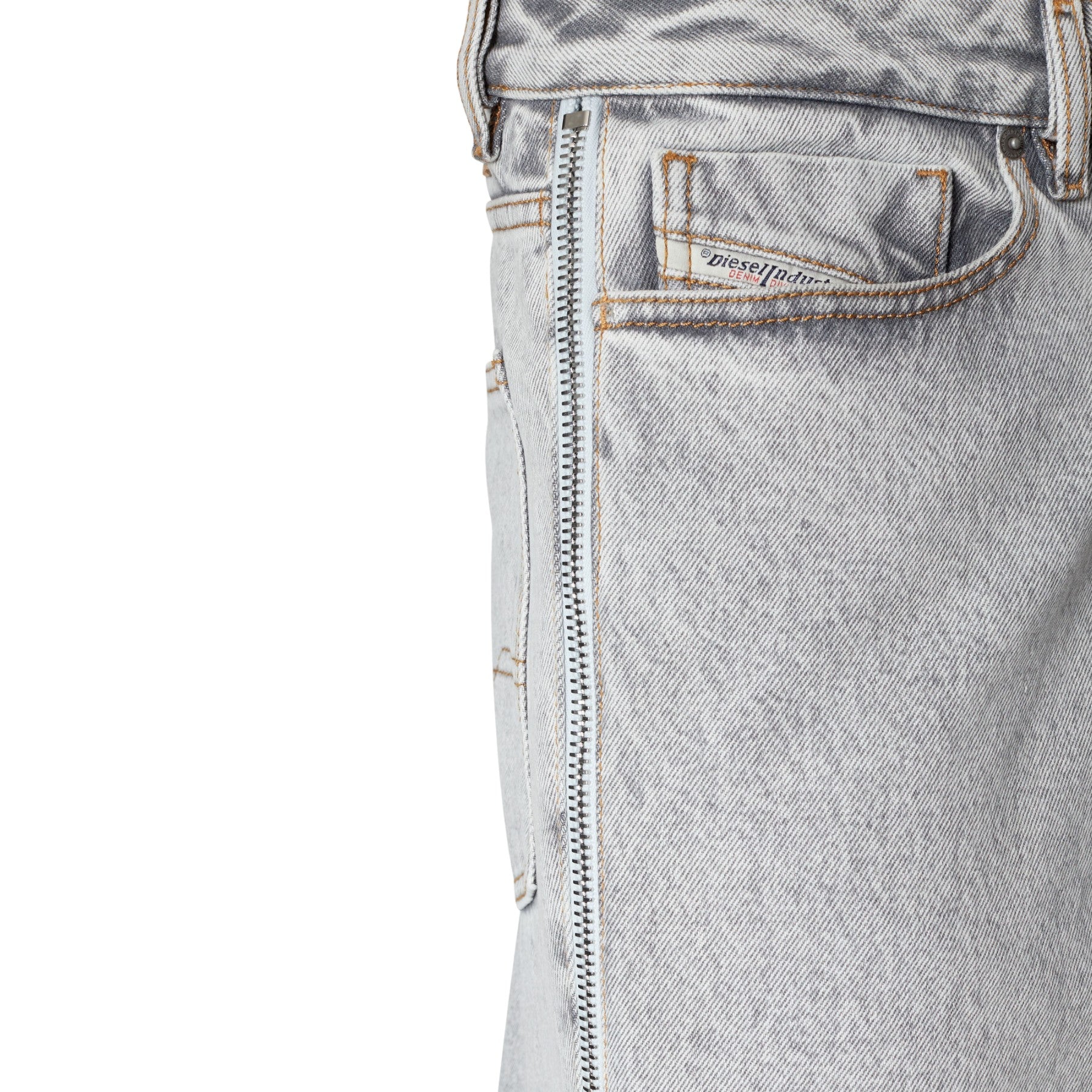 DIESEL1955 Mens Denim Jeans Wide Leg High Waist Cotton Baggy Jeans Trousers W32