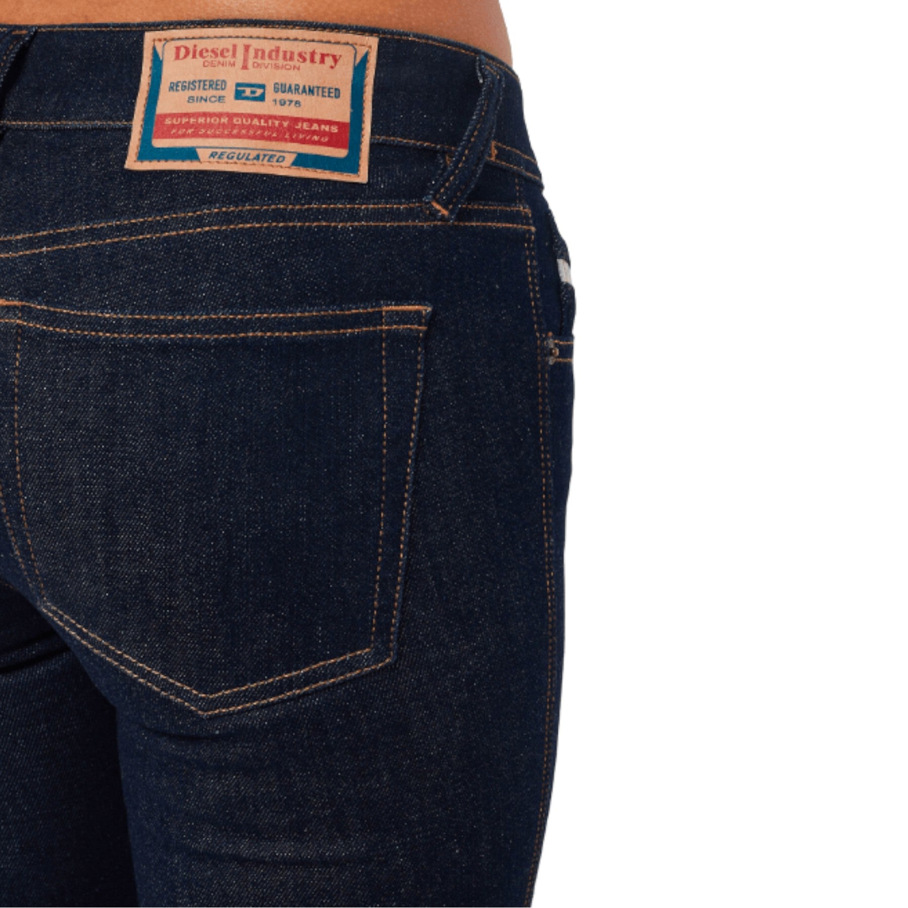 DIESEL 2018 SLANDY Z9C18 Womens Denim Jeans Stretch Low Waist Skinny Leg Pants