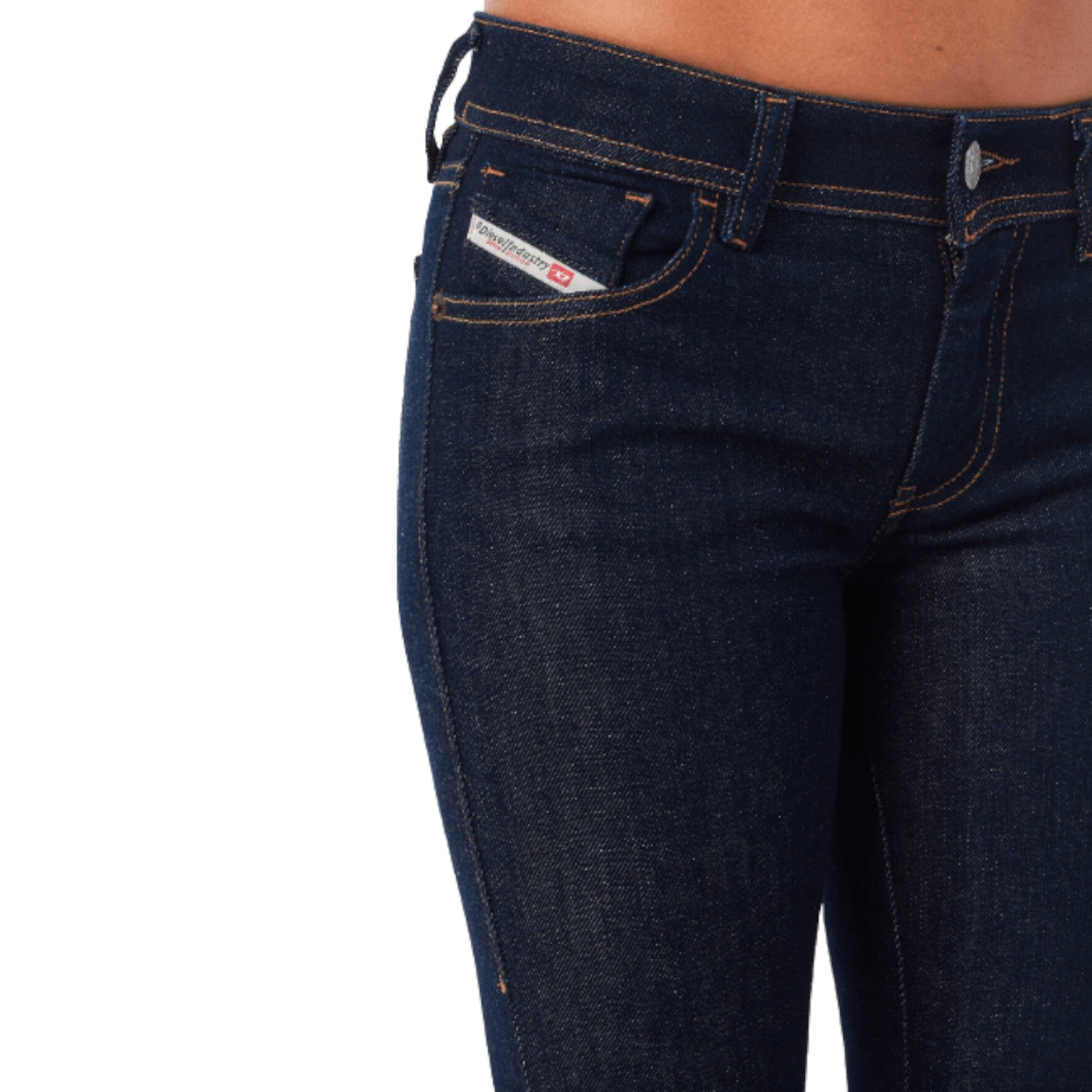 DIESEL 2018 SLANDY Z9C18 Womens Denim Jeans Stretch Low Waist Skinny Leg Pants