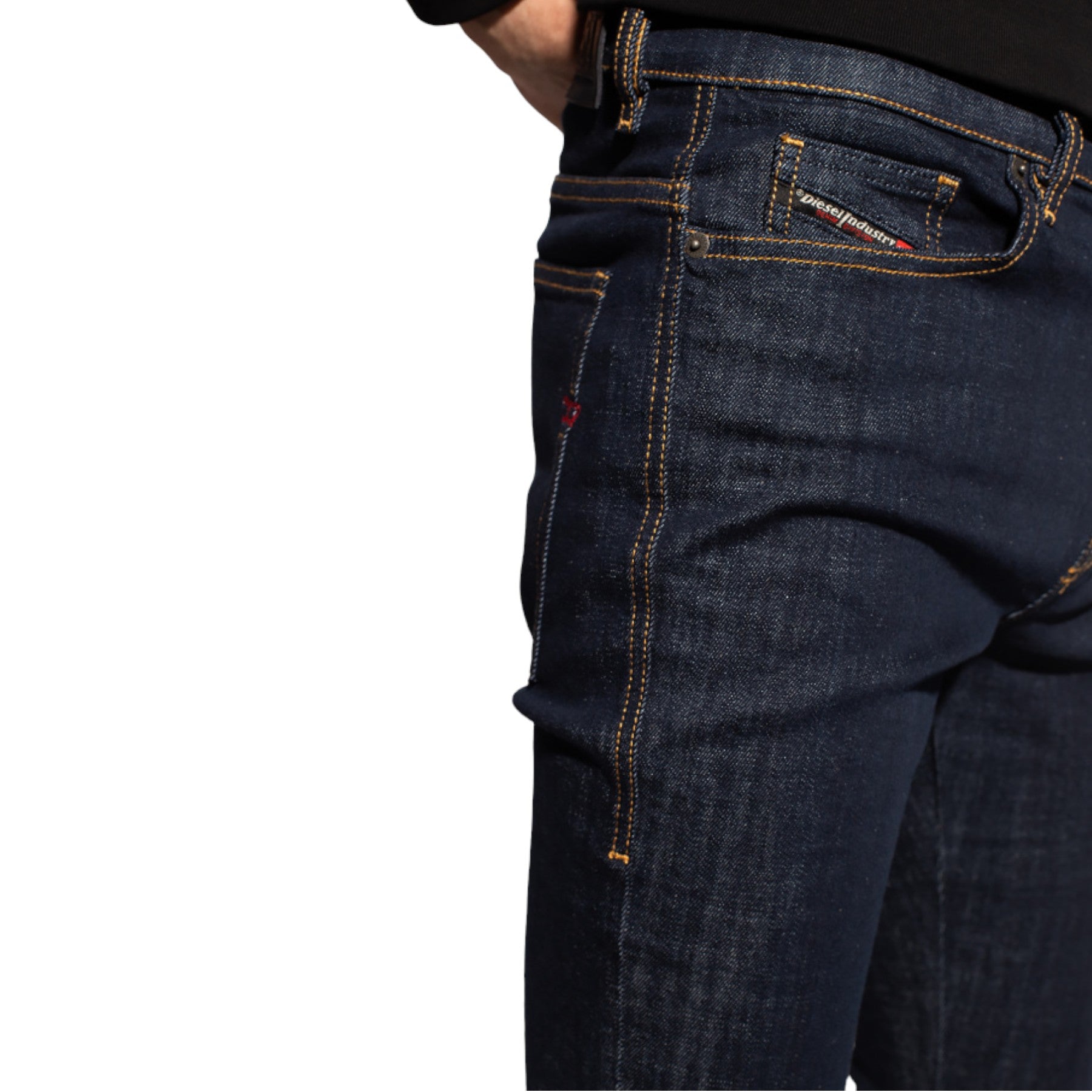 DIESEL D-AMNY Mens Denim Jeans Skinny Fit High Waist Casual Stretch Cotton Pants