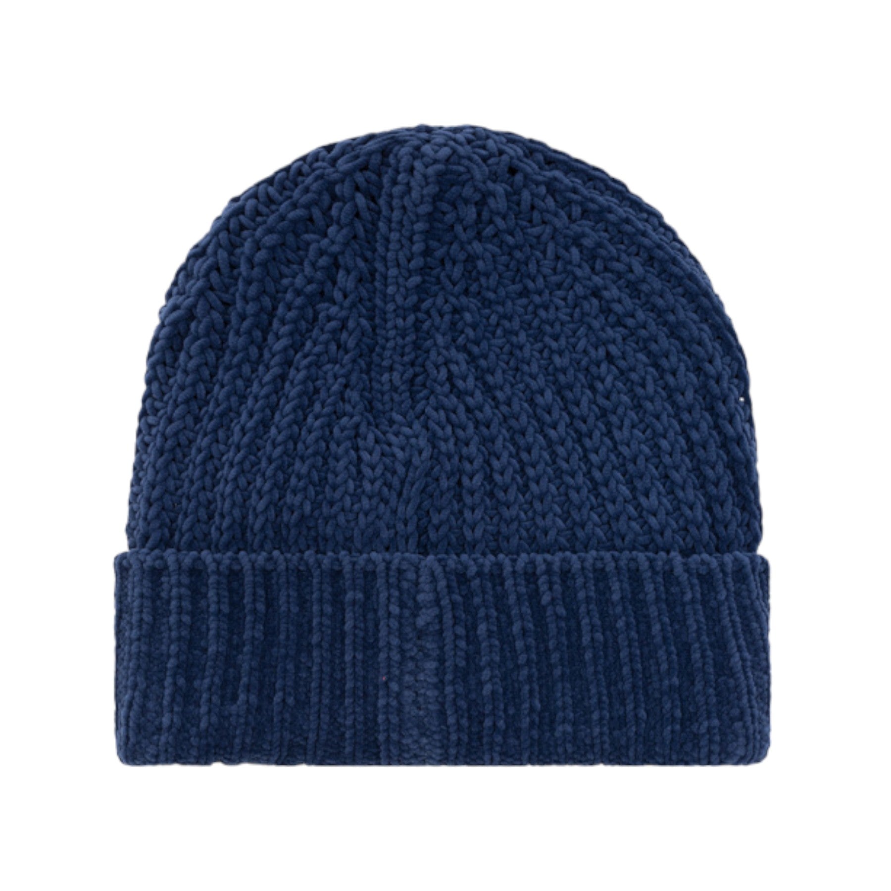 DIESEL K RIVERSIDE 0WCAI Womens Beanie Hat Casual Solid Winter Unisex Cap Navy