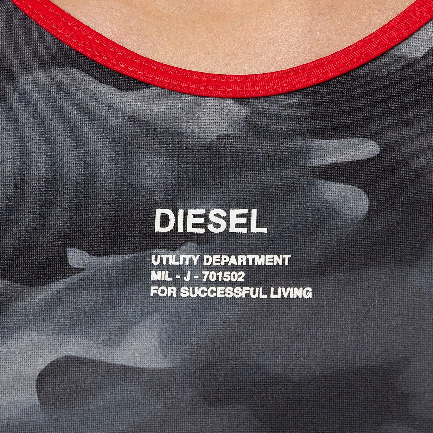 Diesel BFSW-MARGU Womens Swimsuits Dipping Back Stretchable One Piece Swim suits