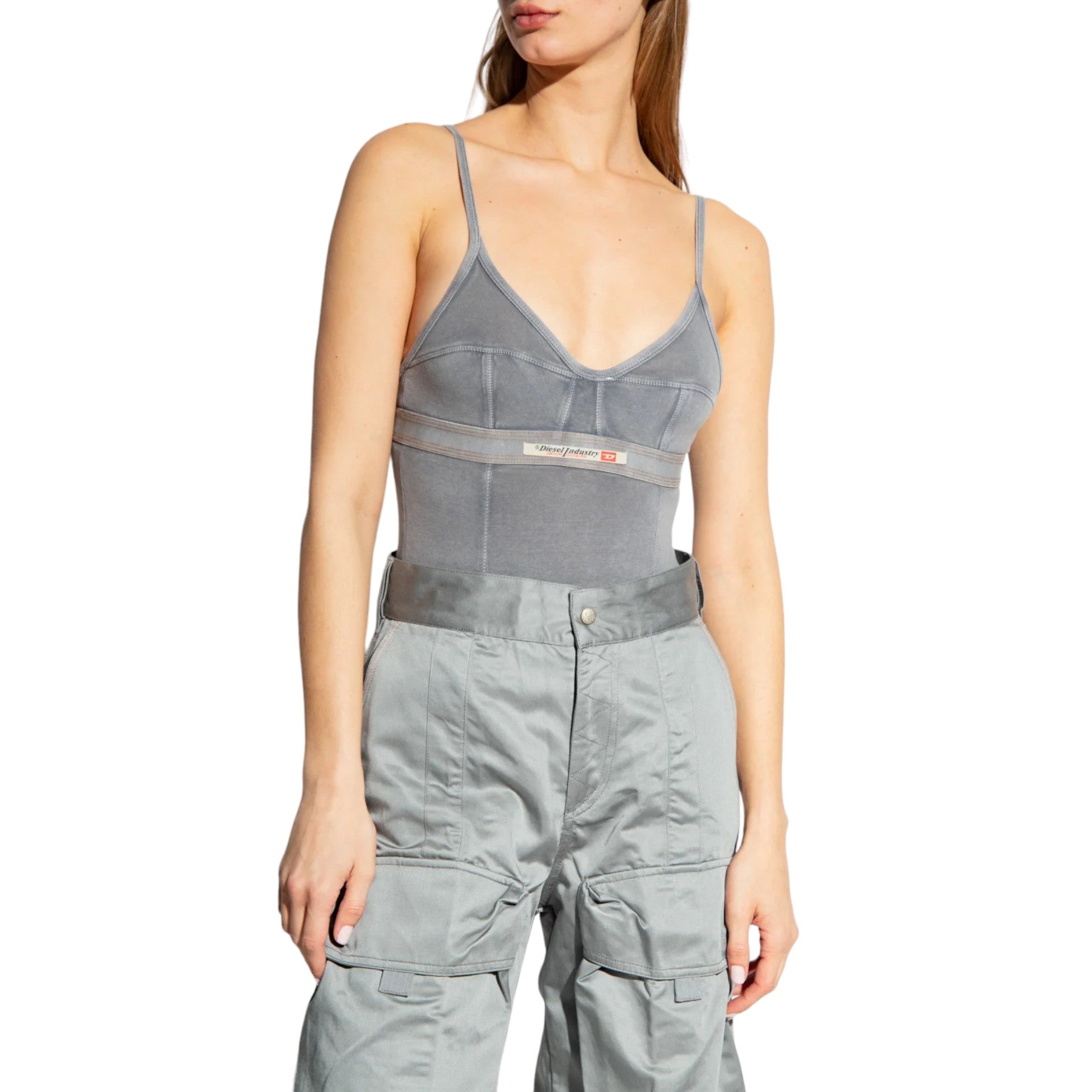 Diesel UFBY-BODUCUT-DT Womens Bodysuits Stretch Beach Swim Suits Summer Tops