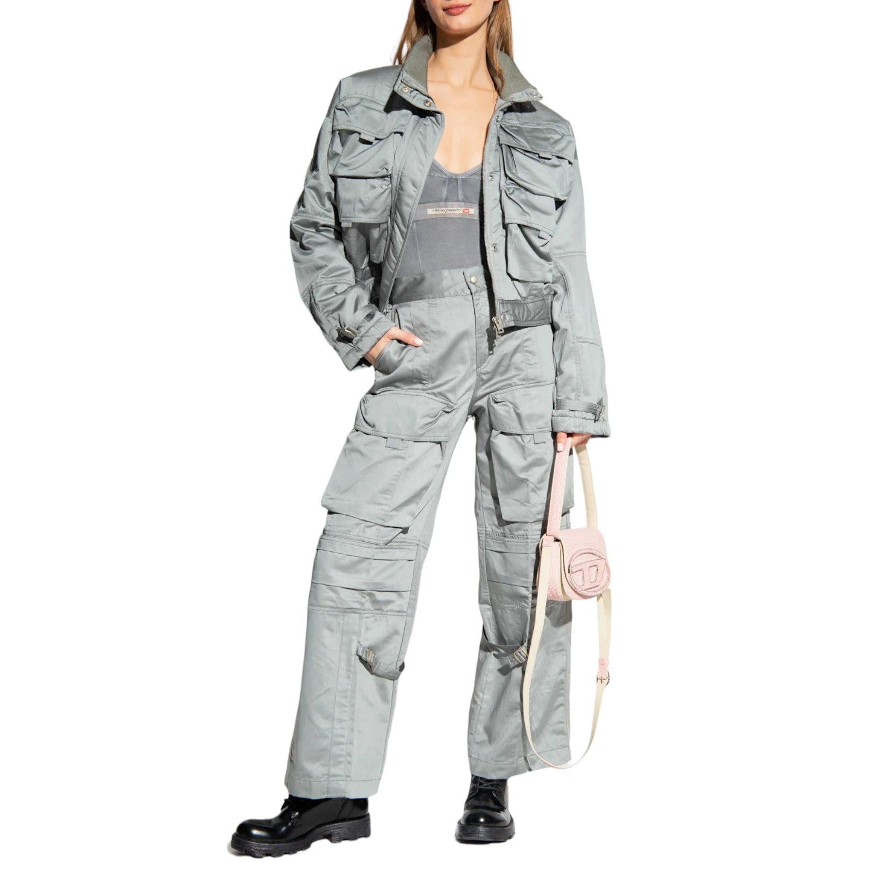 Diesel UFBY-BODUCUT-DT Womens Bodysuits Stretch Beach Swim Suits Summer Tops