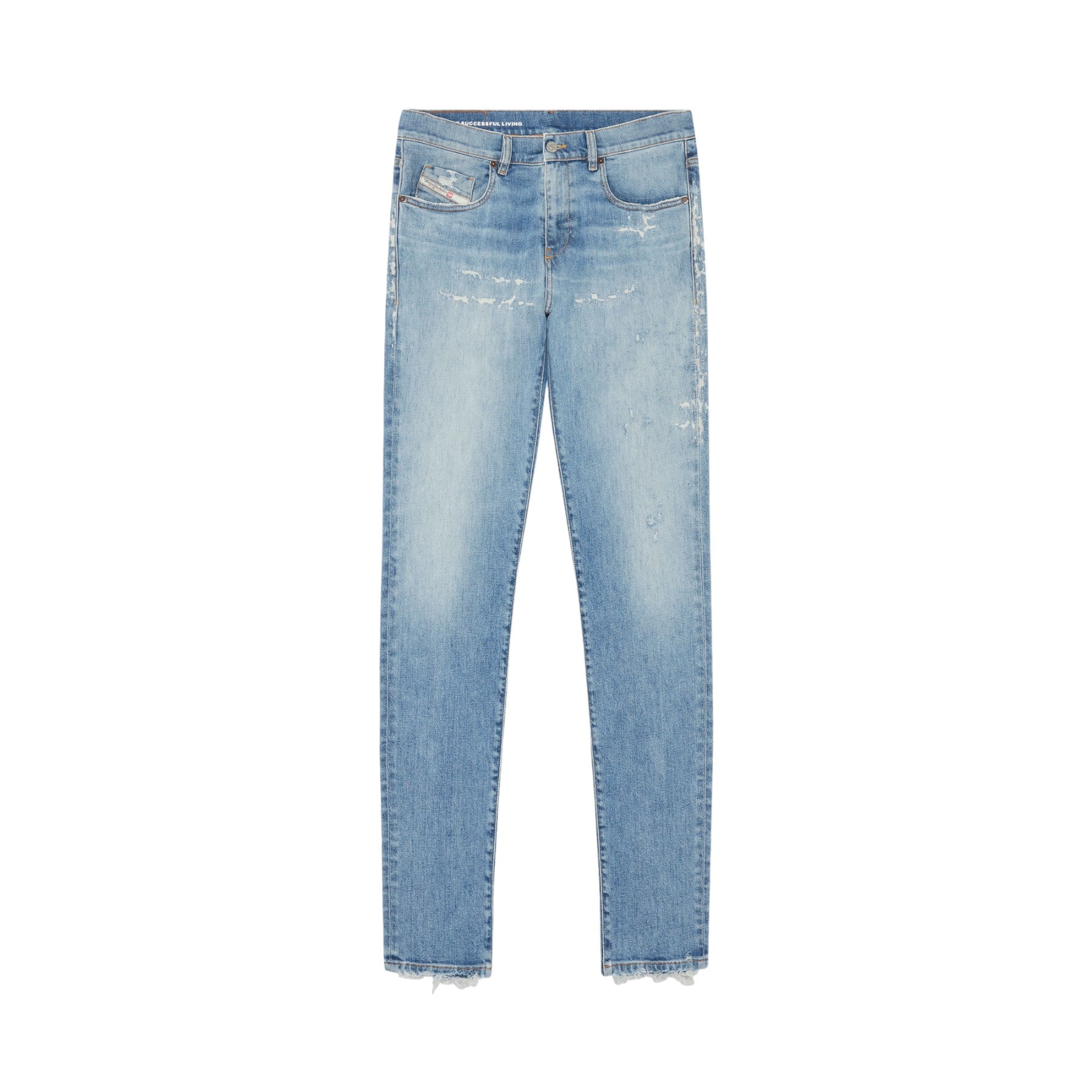 DIESEL 2019 D-STRUKT 09E73 Mens Denim Jeans Slim Fit Mid Waist Stretch Pants NEW