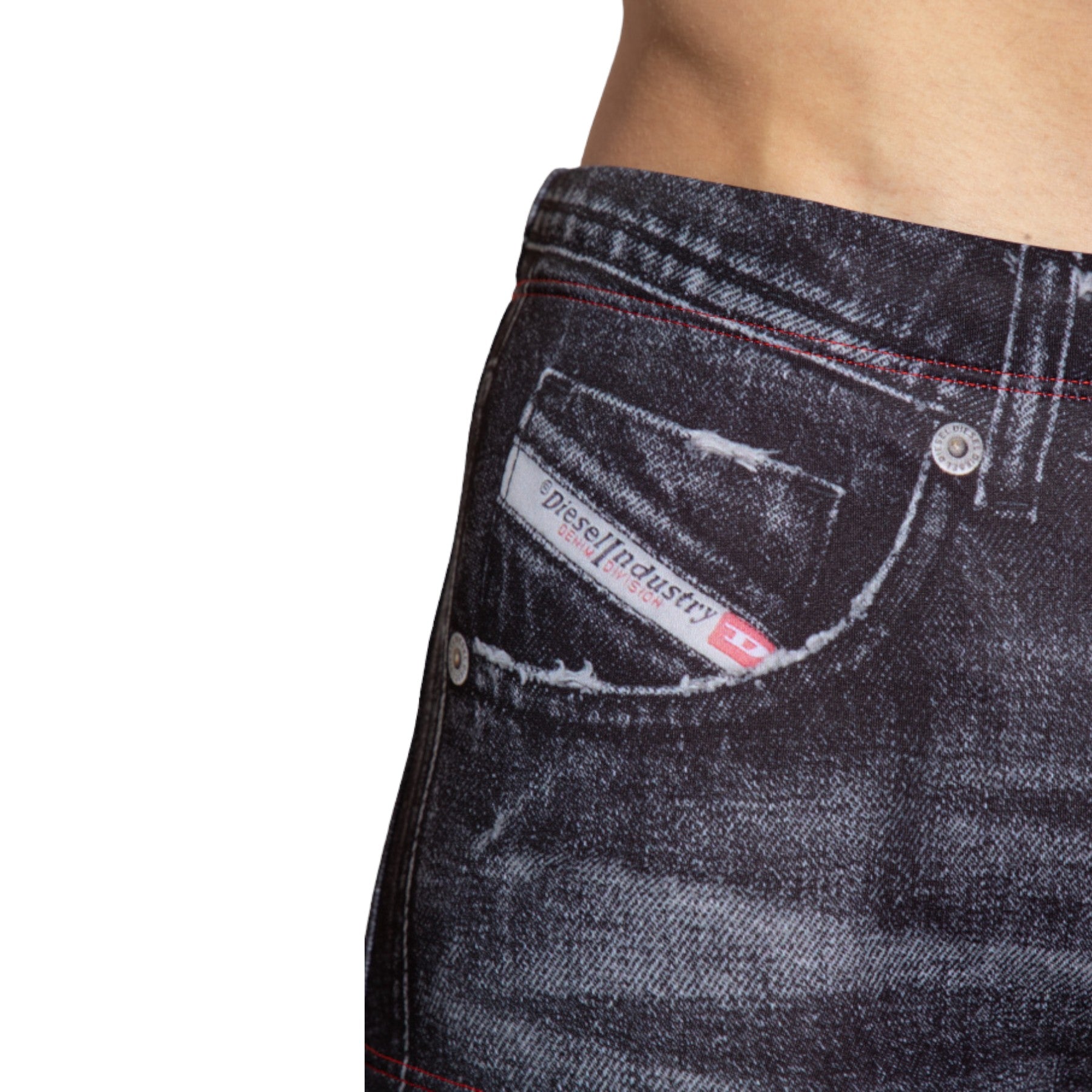 DIESEL BMBX-BRAD Mens Swim Briefs Shorts Quick Dry Beach Trunks Swimwear New L