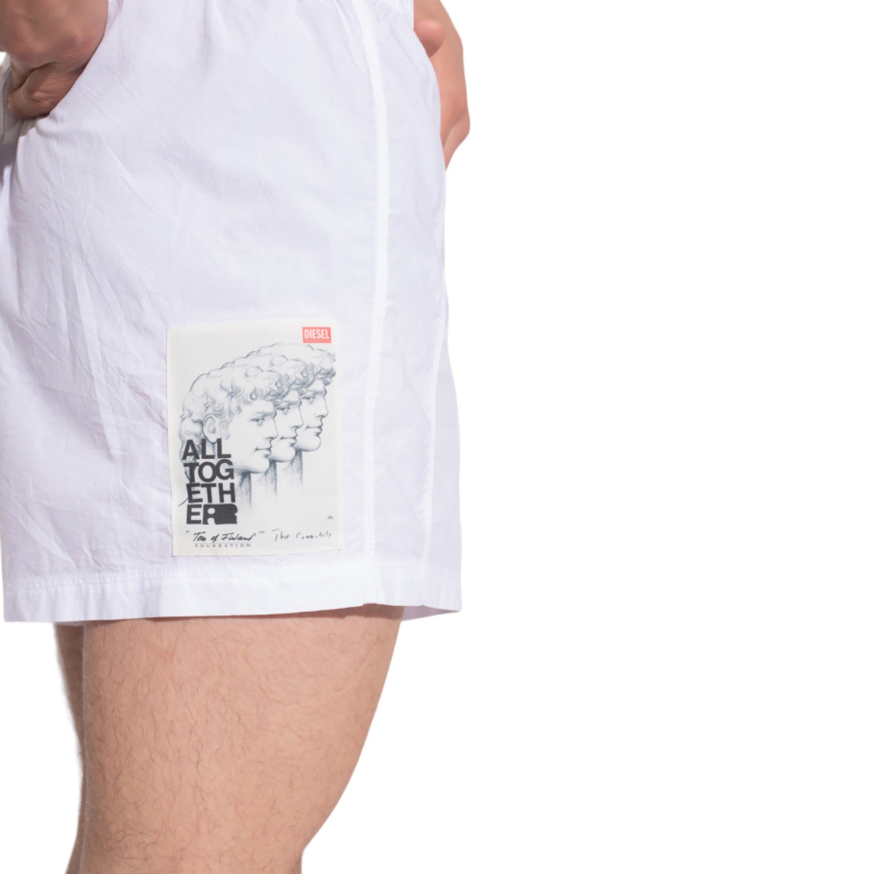 Diesel UUBX-STARK Mens Swim Shorts Quick Dry Summer Beach Wear Board Shorts NEW