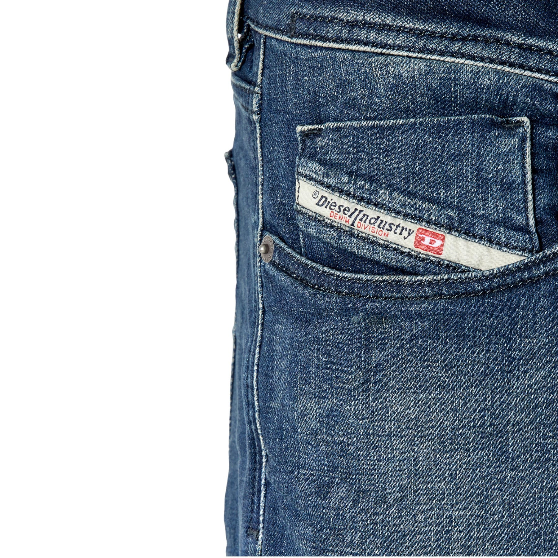 DIESEL 1979 SLEENKER 09F58 Mens Denim Jeans Slim Fit Stretch Cotton Skinny Pants