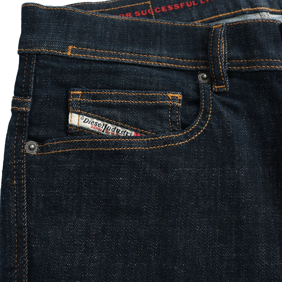 DIESEL 1983 Z9C33 Mens Denim Jeans Skinny Fit High Waist Stretch Pants Cotton