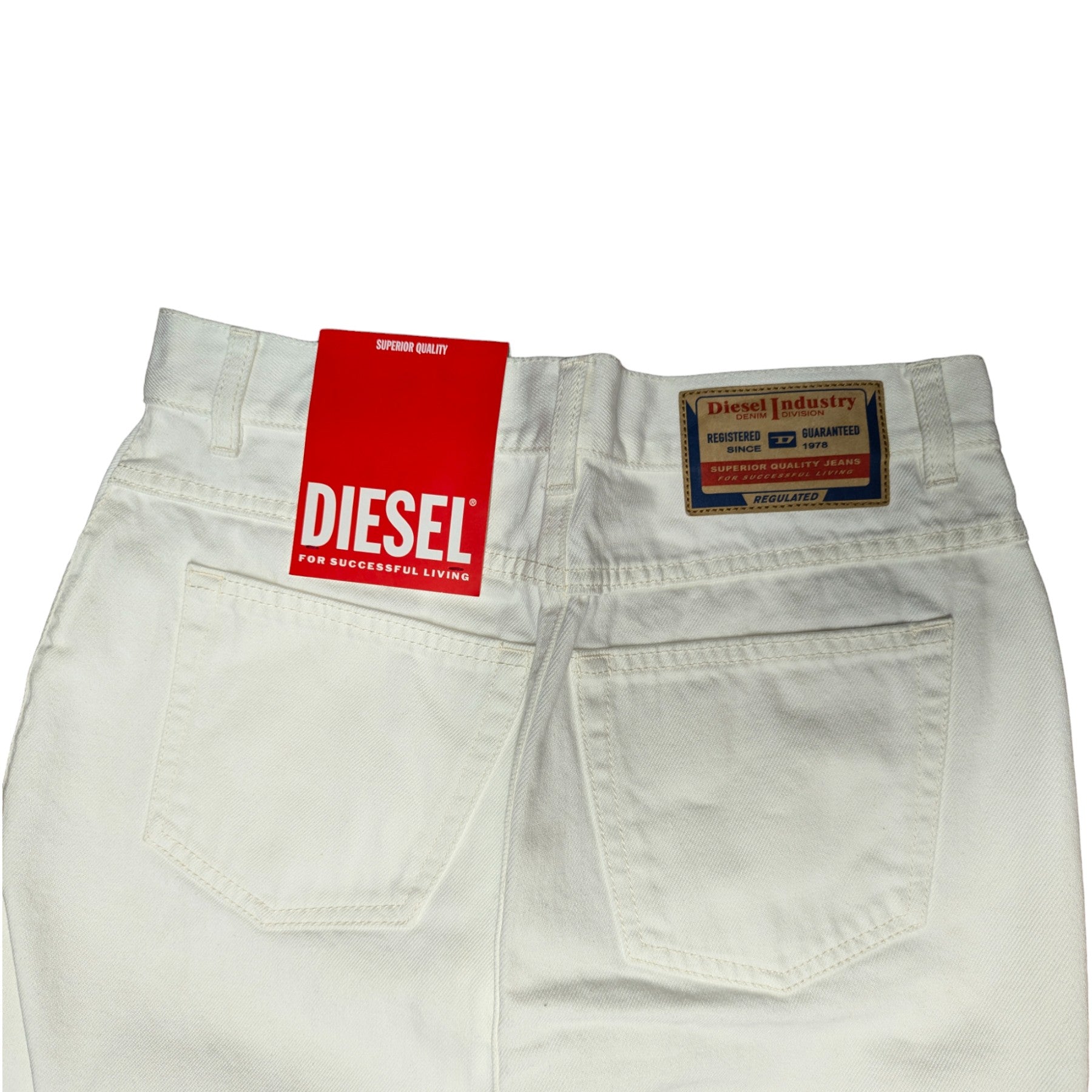 Diesel DE-RONNY Womens Pencil Skirt Mid Length Denim Summer Cotton Party Skirt