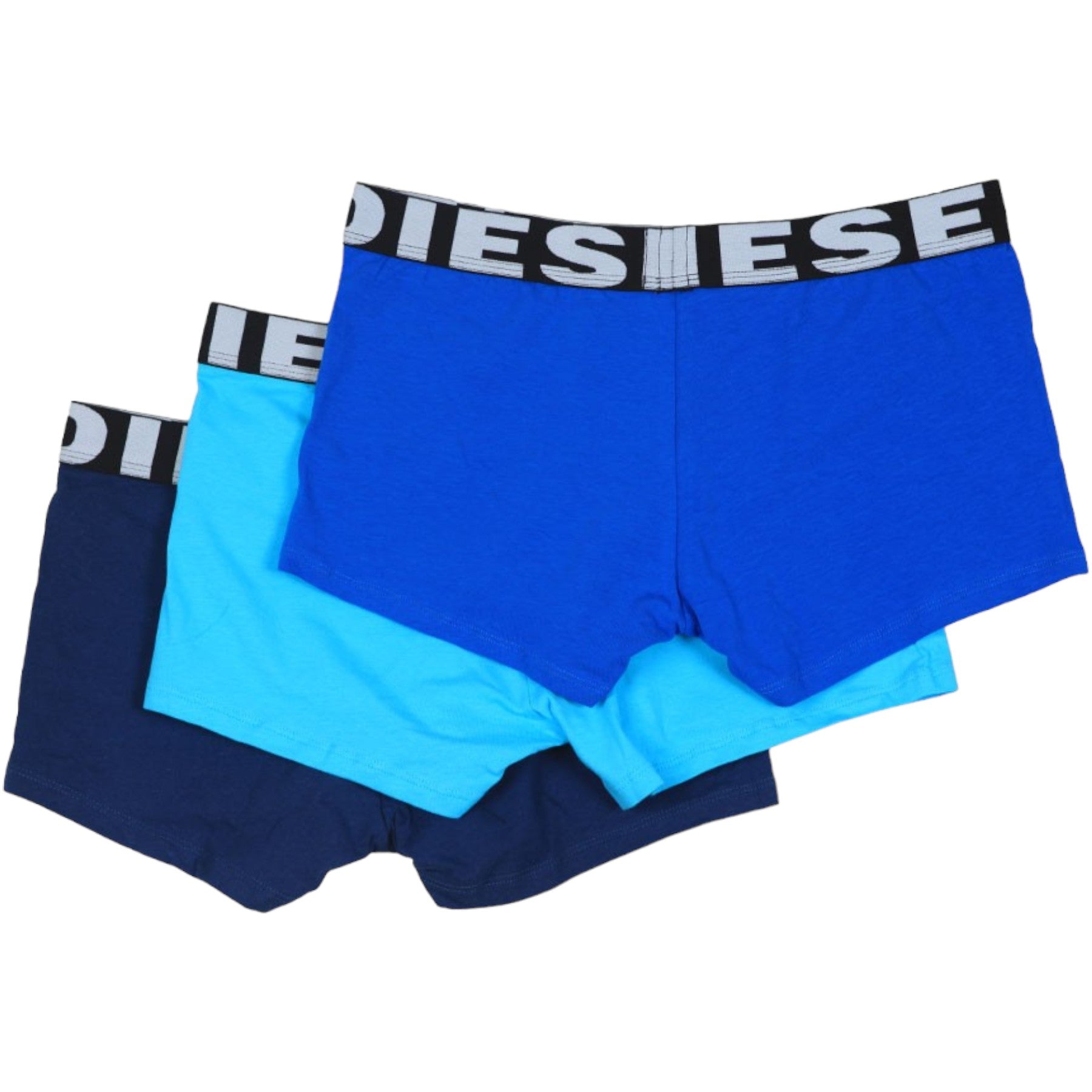 Diesel Shawnthreepack E4974 Mens Trunks 3 Pack Stretch Soft Cotton Underwear New