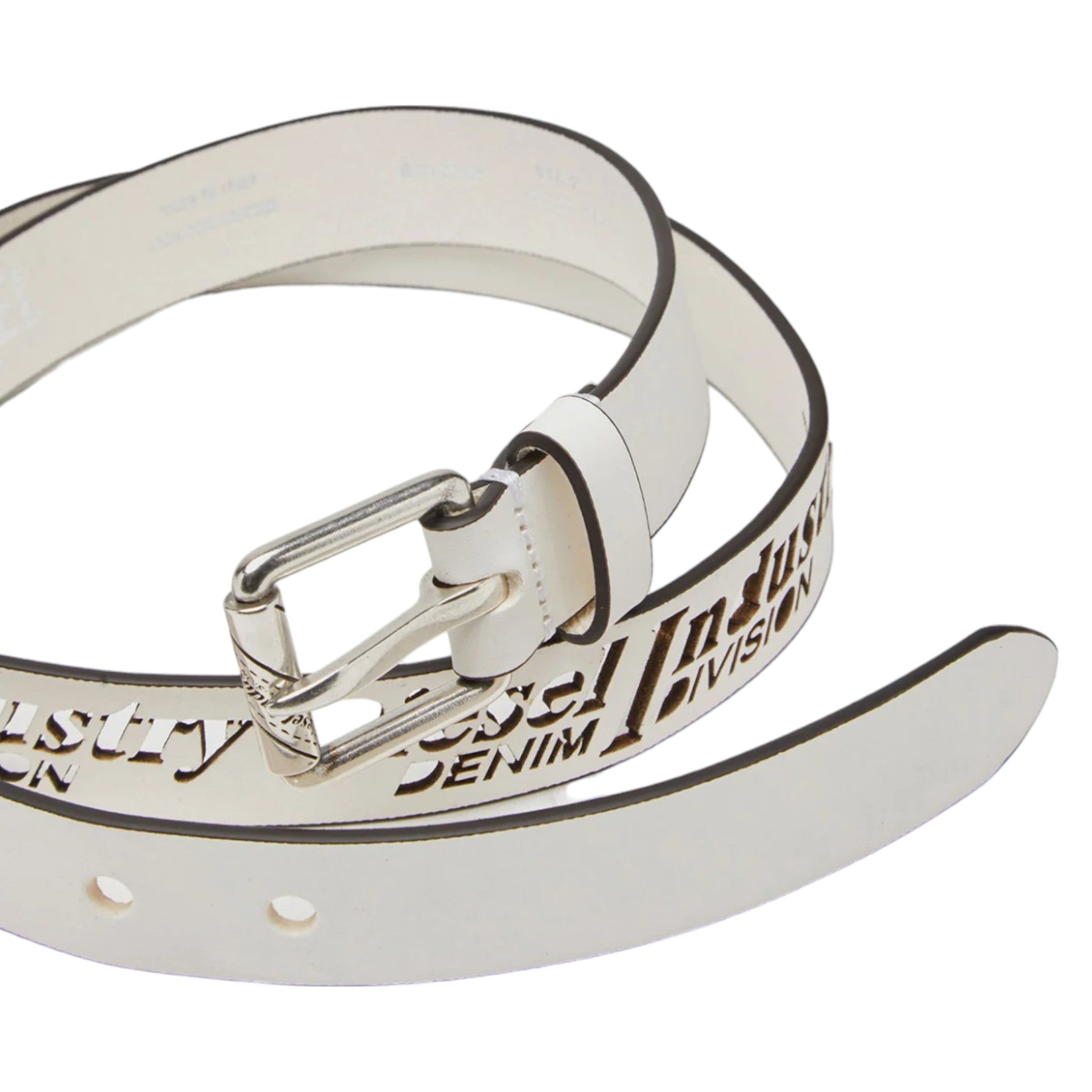 DIESEL Logo B-BURNOUT Mens Leather Belts Metal Buckle Jeans Casual Waist Belts