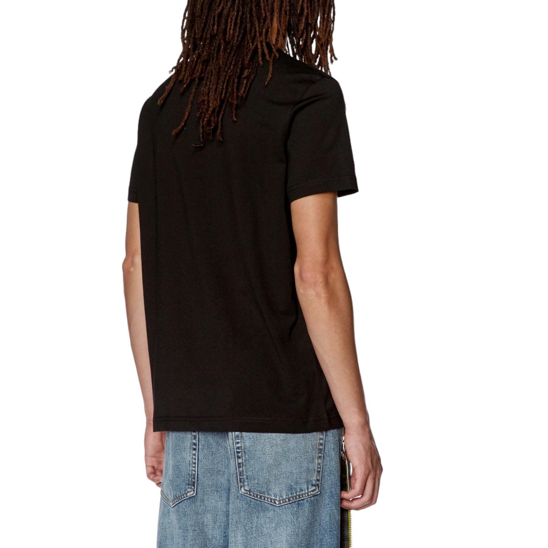 Diesel T-Diegor-L7 Mens T Shirts Short Sleeve Crew Neck Casual Summer Cotton Tee