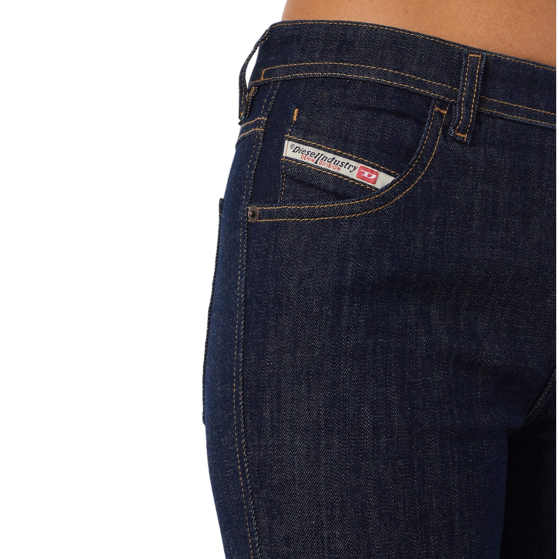 DIESEL 2015  BABHILA Z9C17 Womens Denim Jeans Skinny Fit Mid Waist Dark Blue New