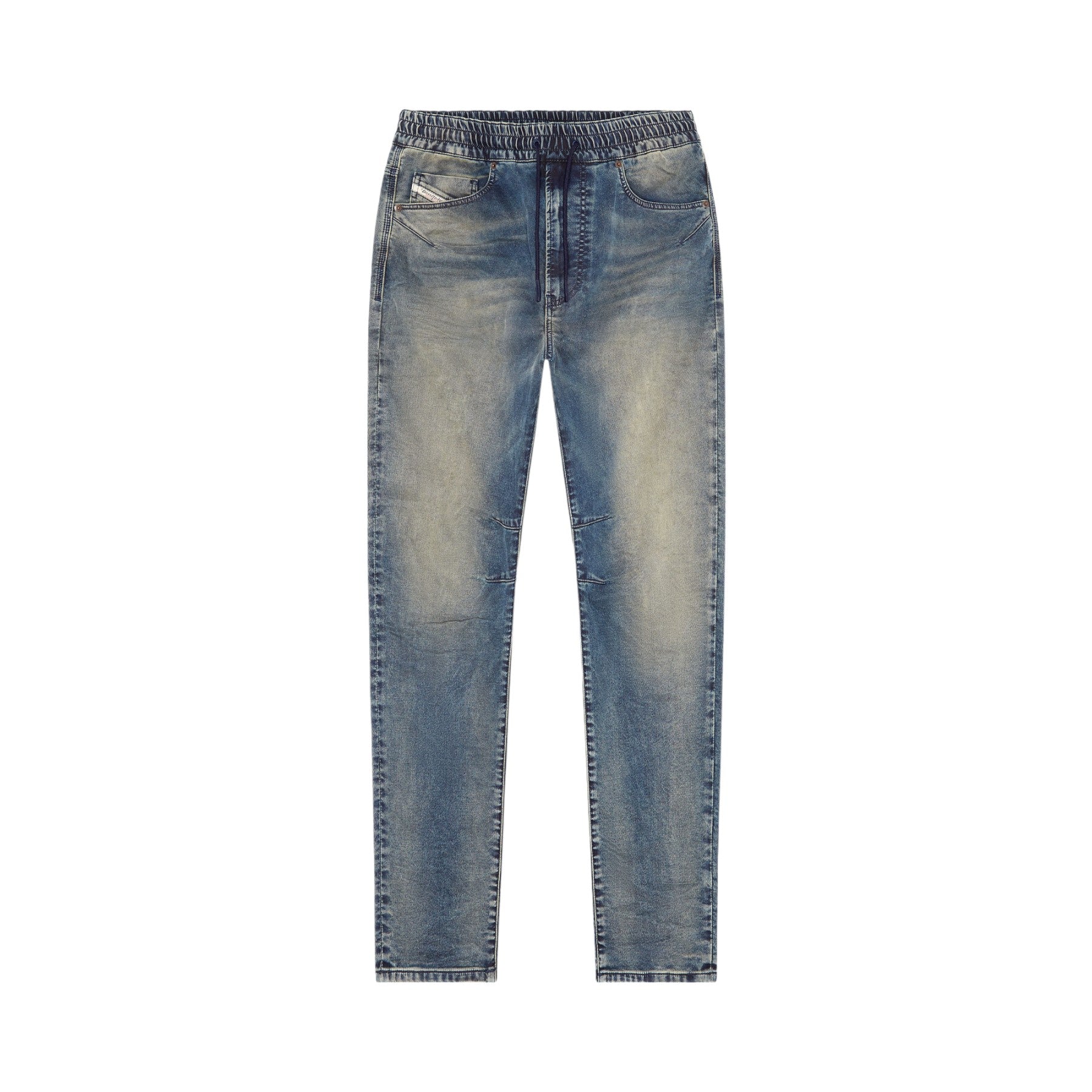 DIESEL D-AMAGE Mens Denim Jeans Regular Fit Blue Tapered Leg Jogg Pants W30