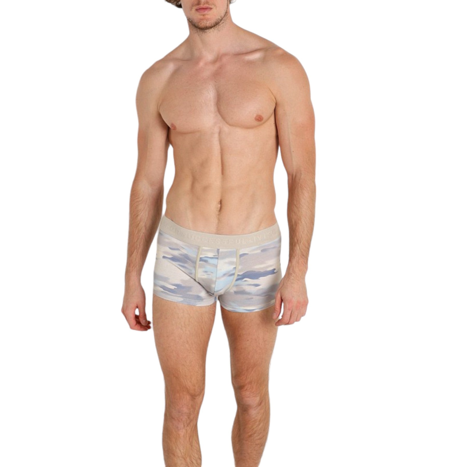 DIESEL DAMIEN R E4916 Mens Trunks Underwear Camo Stretch Cotton Boxer Shorts NEW