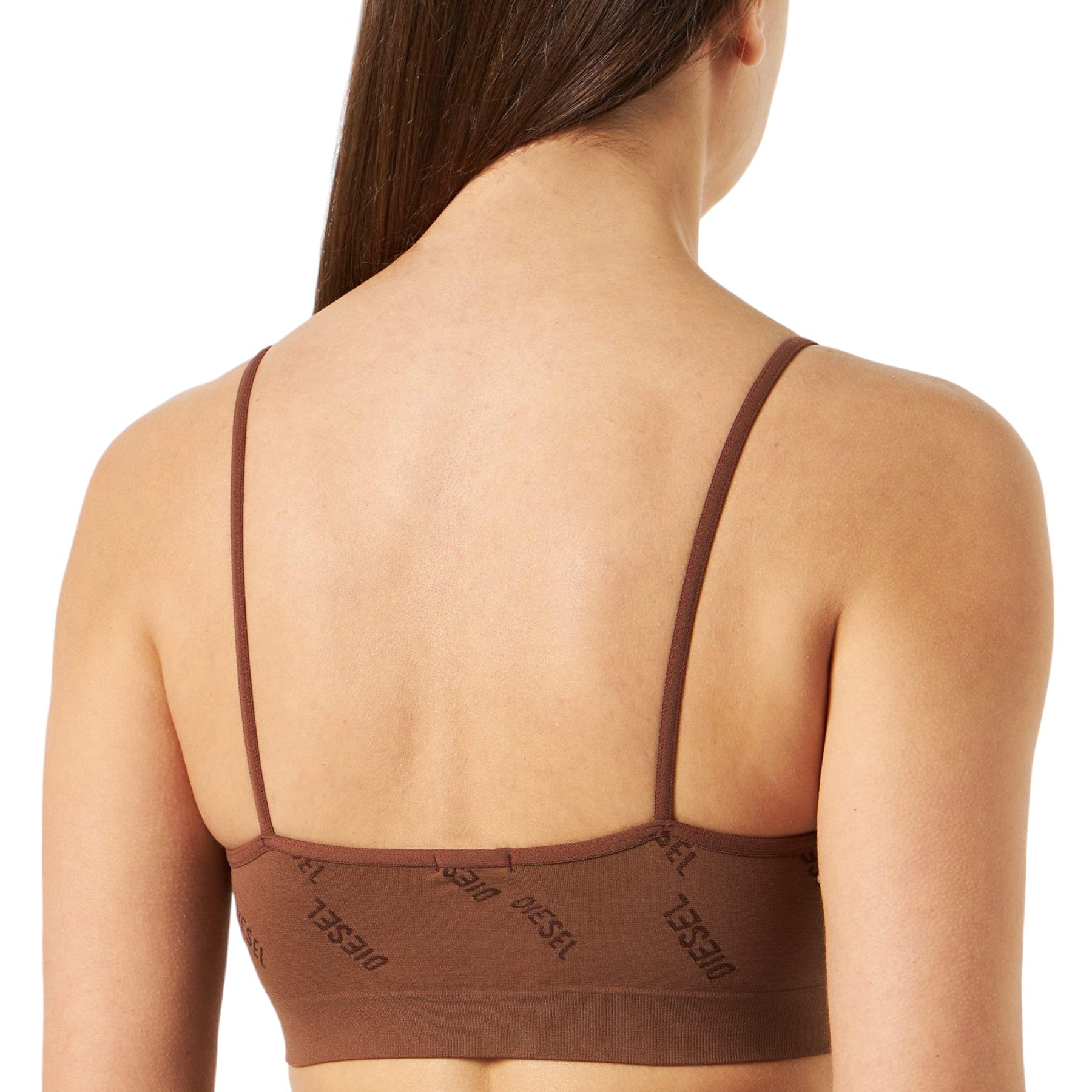 DIESEL UFSB-JINNIE Womens Bralette Bra Comfort Fit Stretch Seamless Yoga Bra New