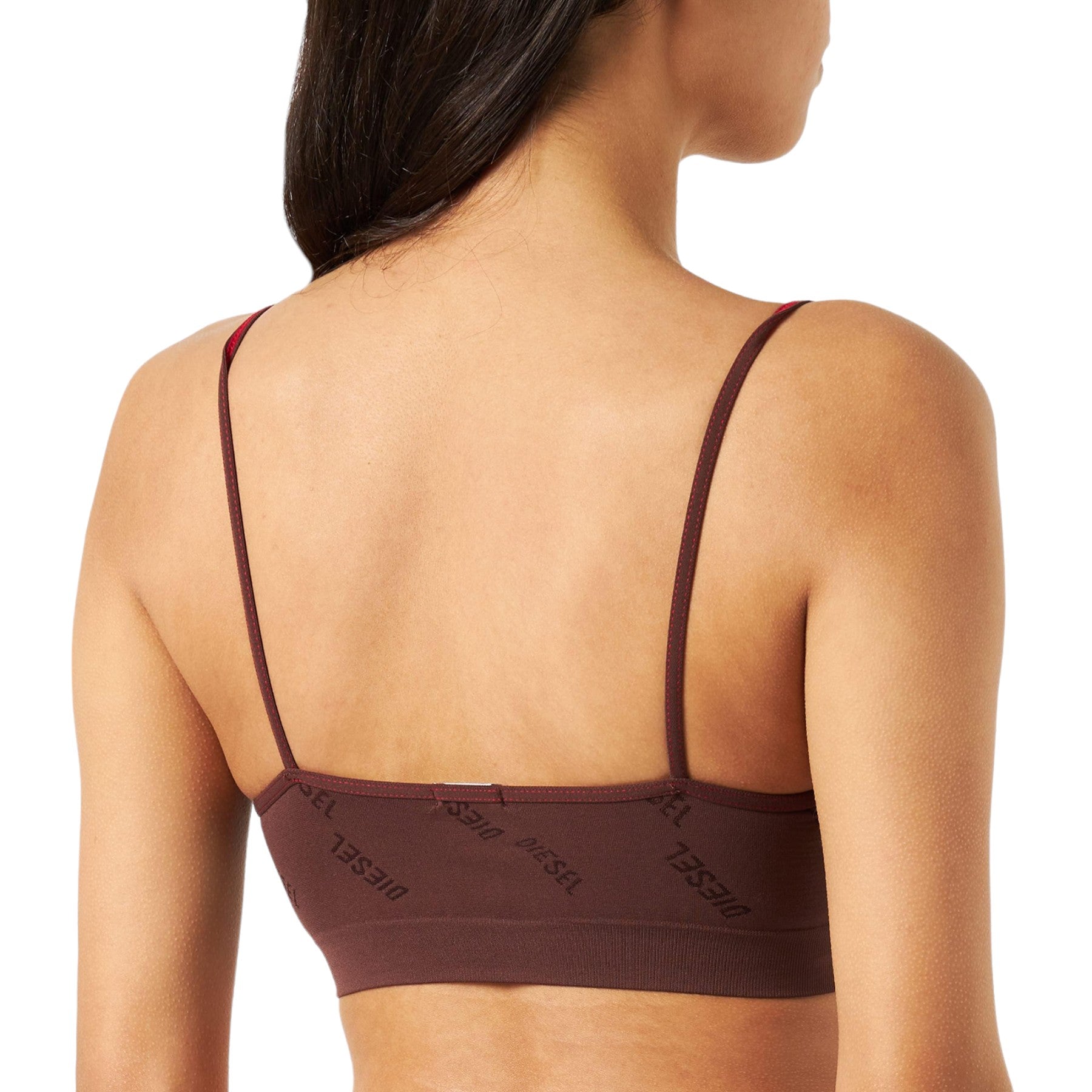 DIESEL UFSB-JINNIE Womens Bralette Bra Comfort Fit Stretch Seamless Yoga Bra New