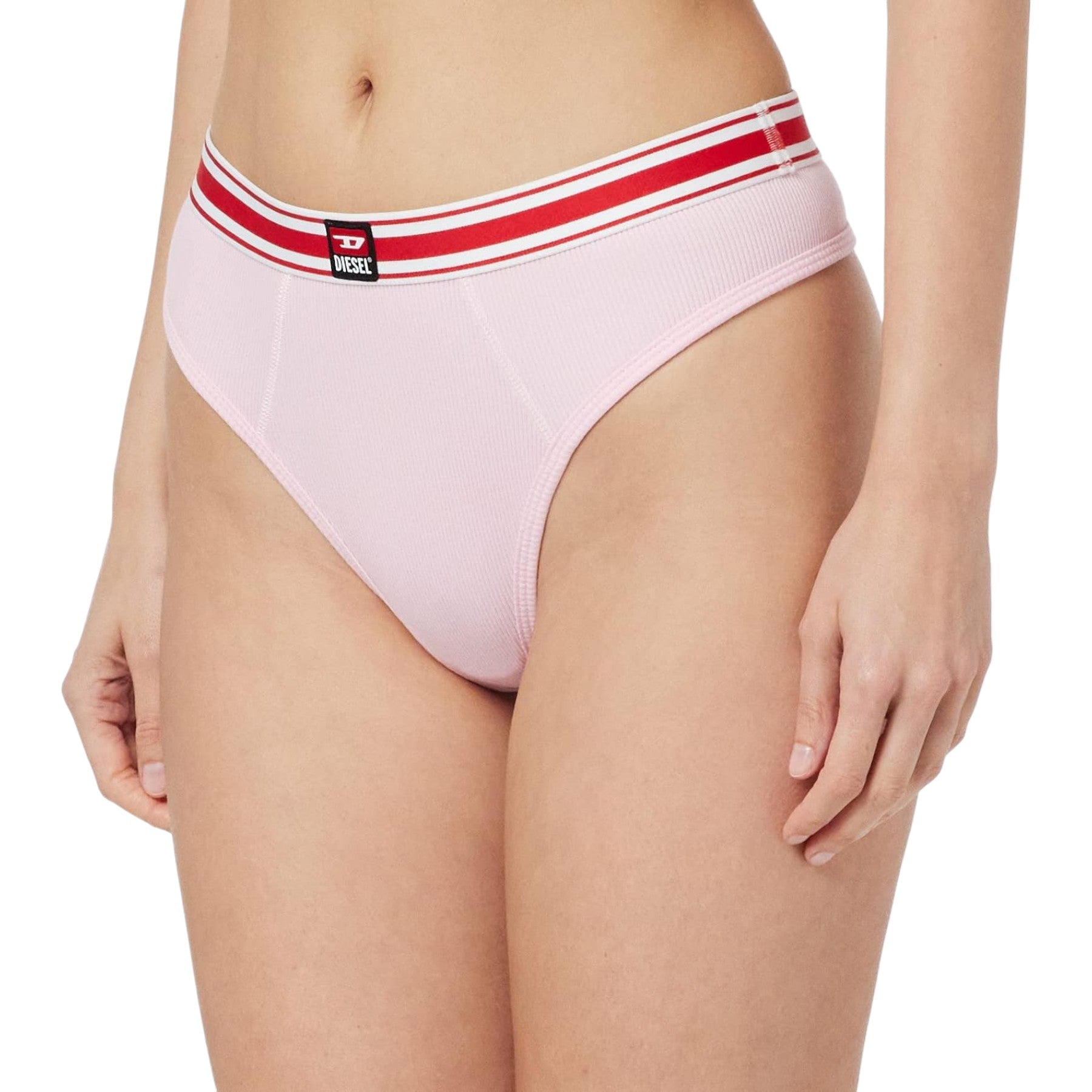 DIESEL UFST-EVA-C Womens Thong soft Underwear Ladies Knickers Panties Pink New