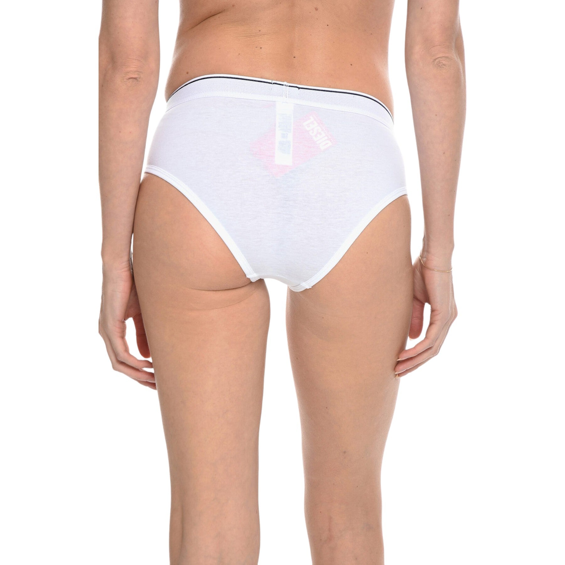 DIESEL UFPN-OXYS 0EAFU Womens Briefs Soft Stretch Grey Cotton Ladies Underwear