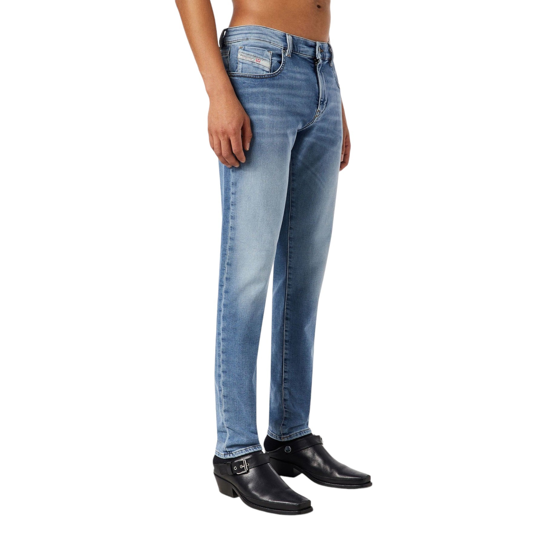 DIESEL D-STRUKT-Z-T 069ZU Mens Denim Jeans Slim Fit Stretch Cotton Jogg Jeans