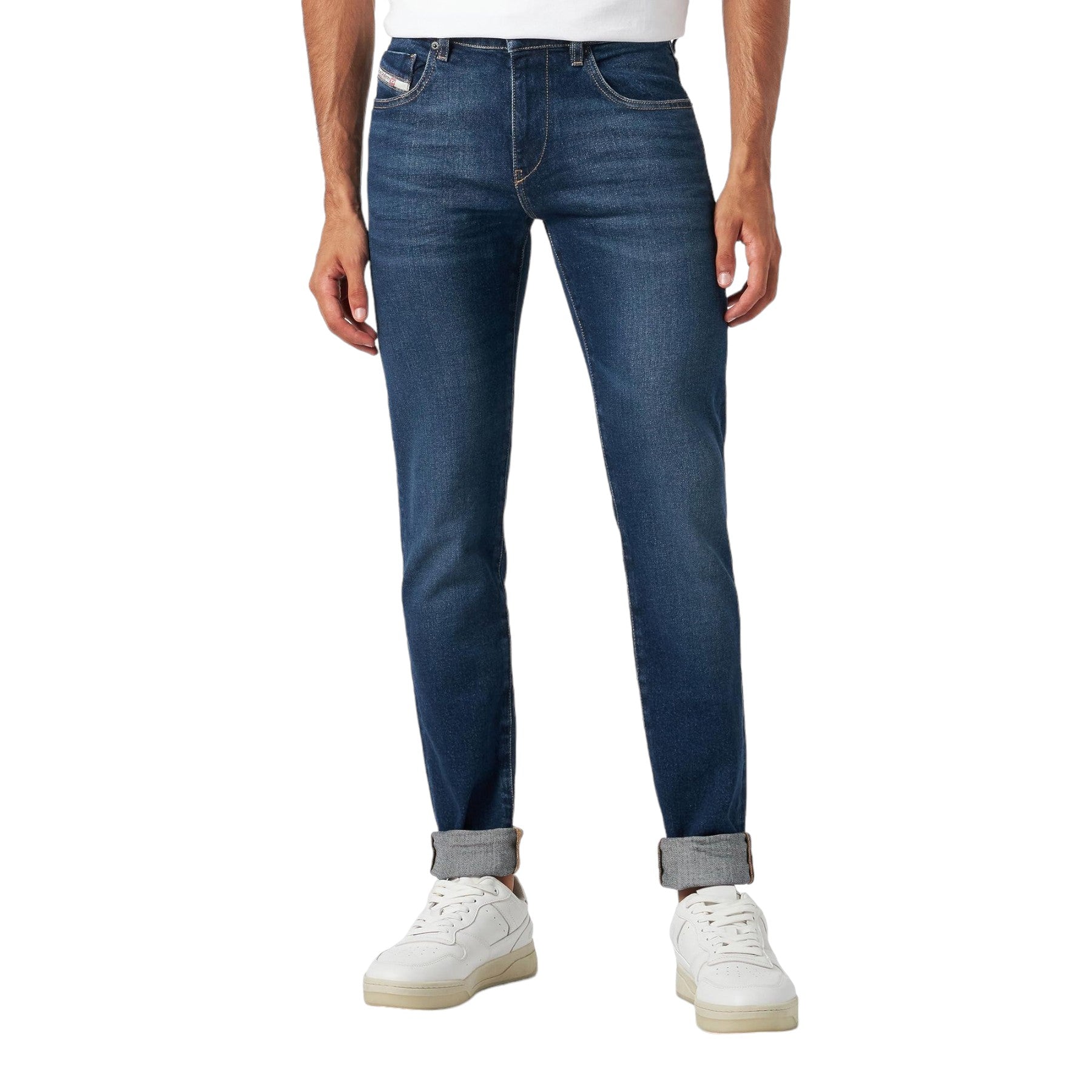 DIESEL 2019 D-STRUKT 0GYCS Mens Denim Jeans Slim Fit Skinny Stretch Cotton Jeans