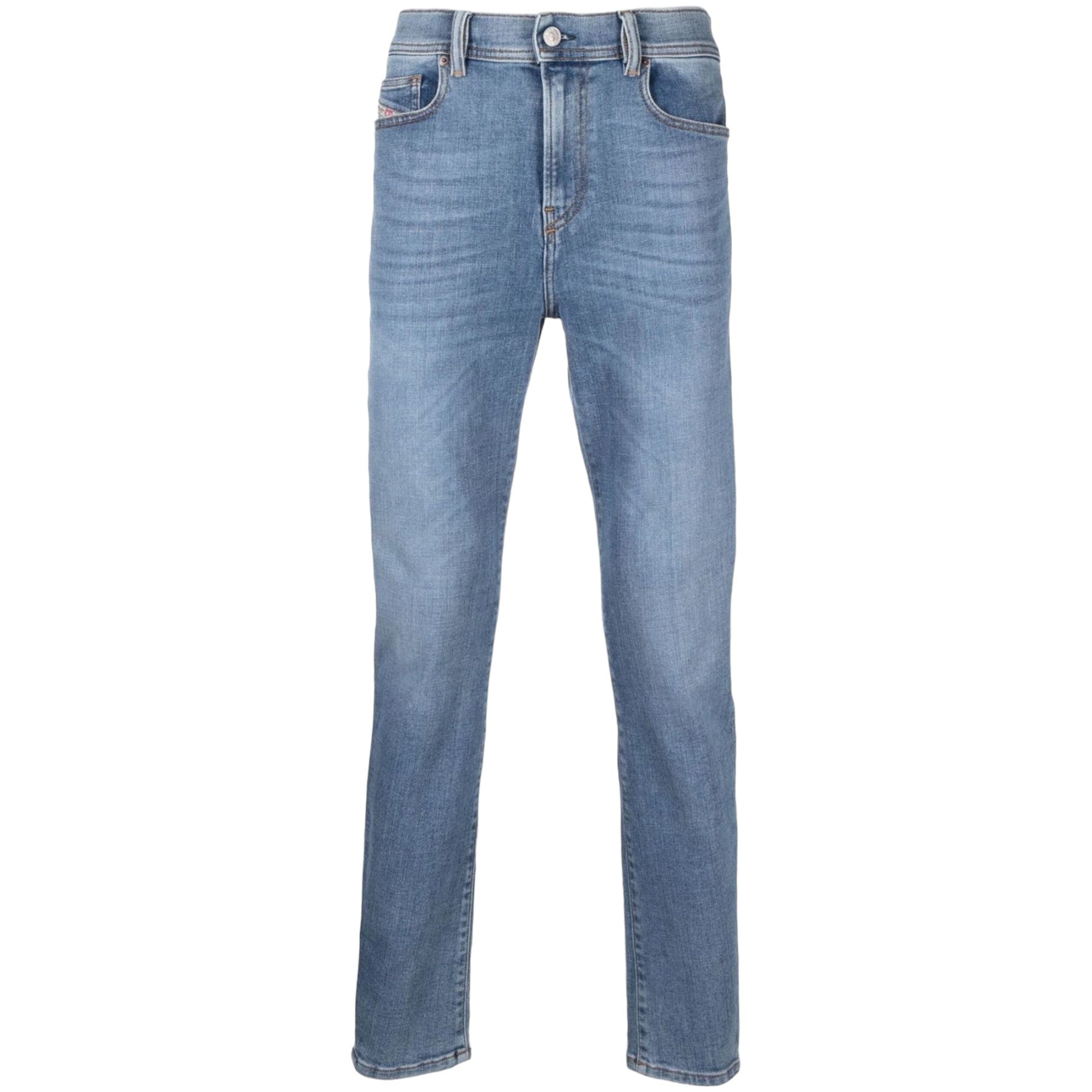 DIESEL 1983 09C01 Mens Denim Jeans Regular Fit Casual Tapered Pants W38