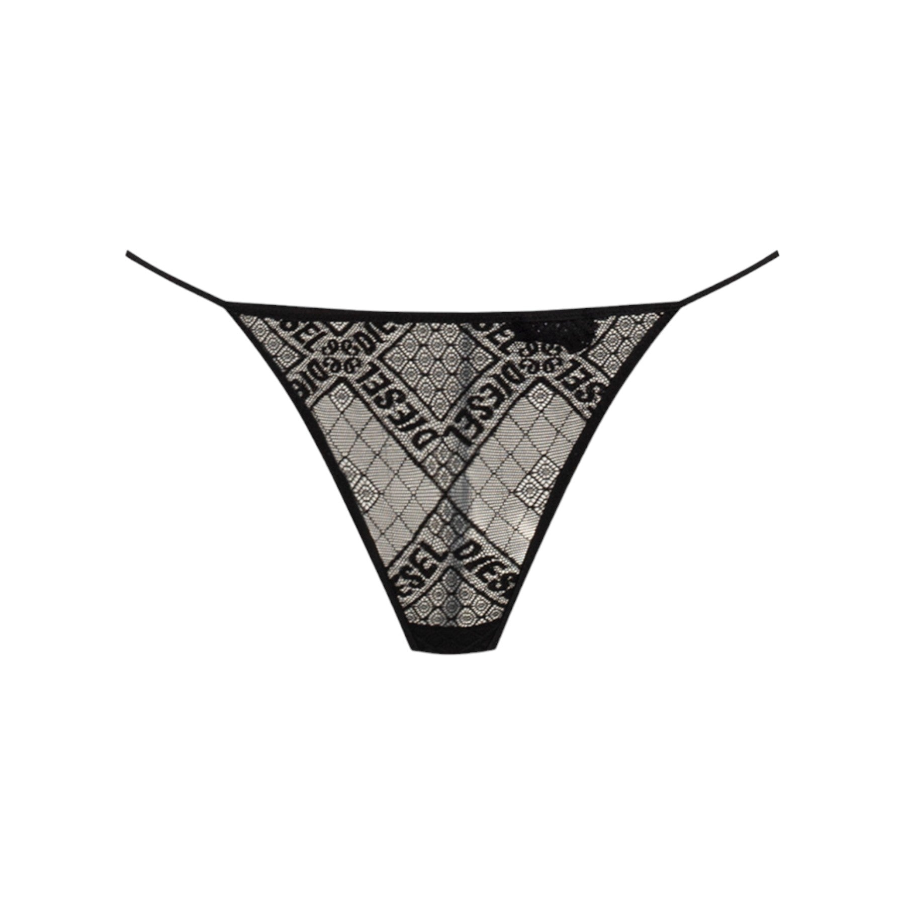 Diesel UFST-Sadie-L 0NGAI Womens Thongs Nylon Briefs Ladies Panties Underwear