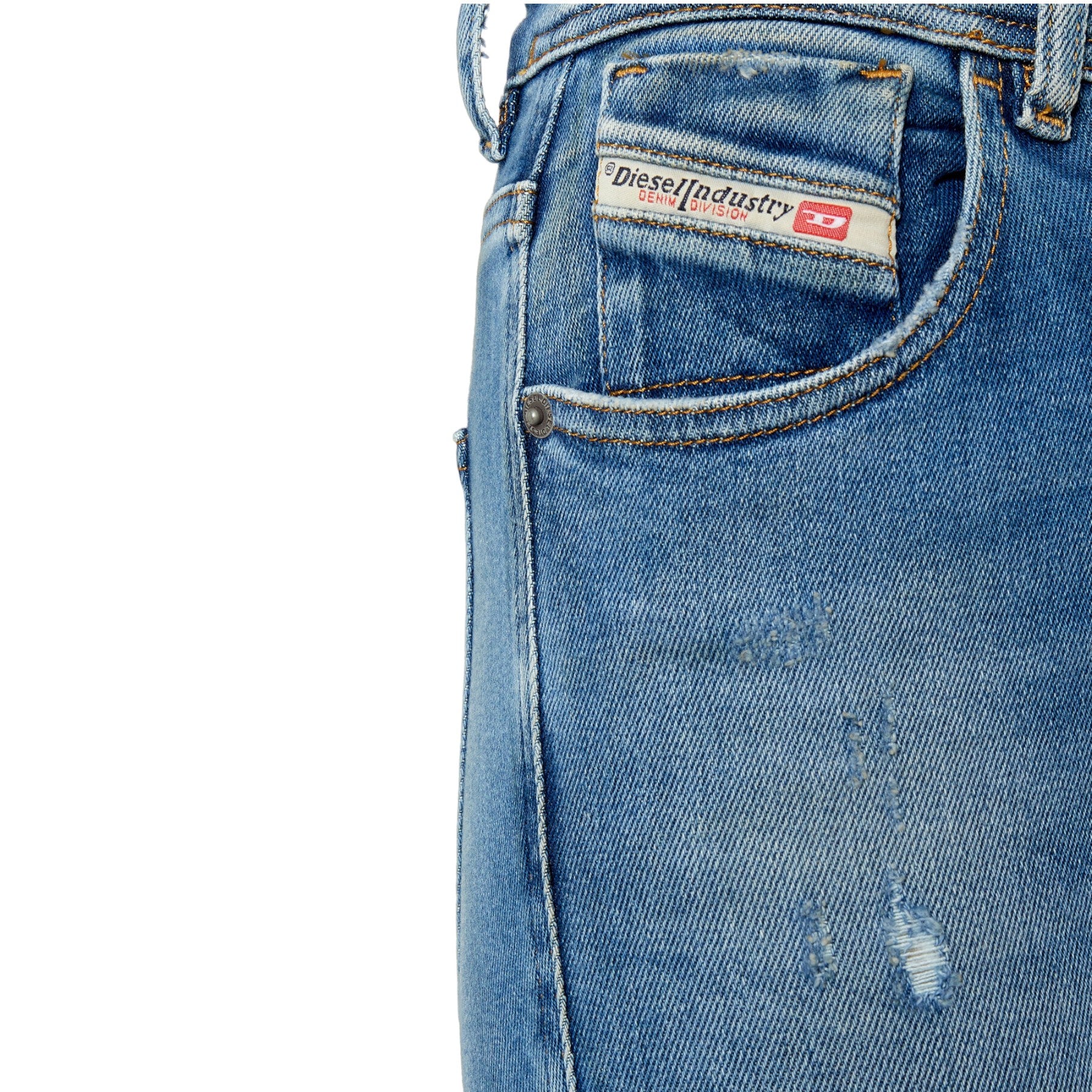 DIESEL 1984 SLANDY 09E91 Womens Denim Jeans Slim Fit Skinny Leg Hight Waist Pant