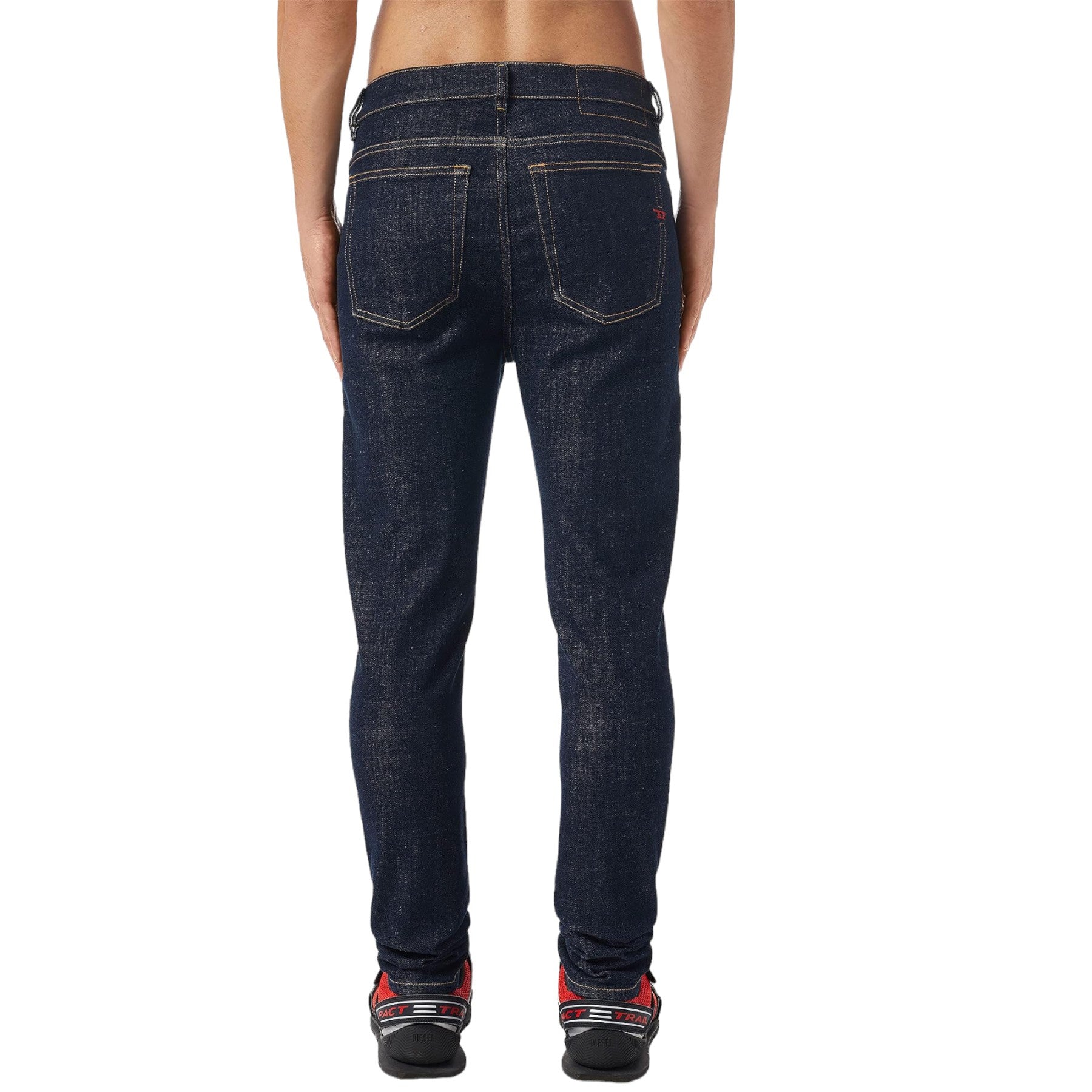 DIESEL 1983 D-AMNY Z9C33 Mens Denim Jeans Skinny Leg High Waist Casual Pants W29