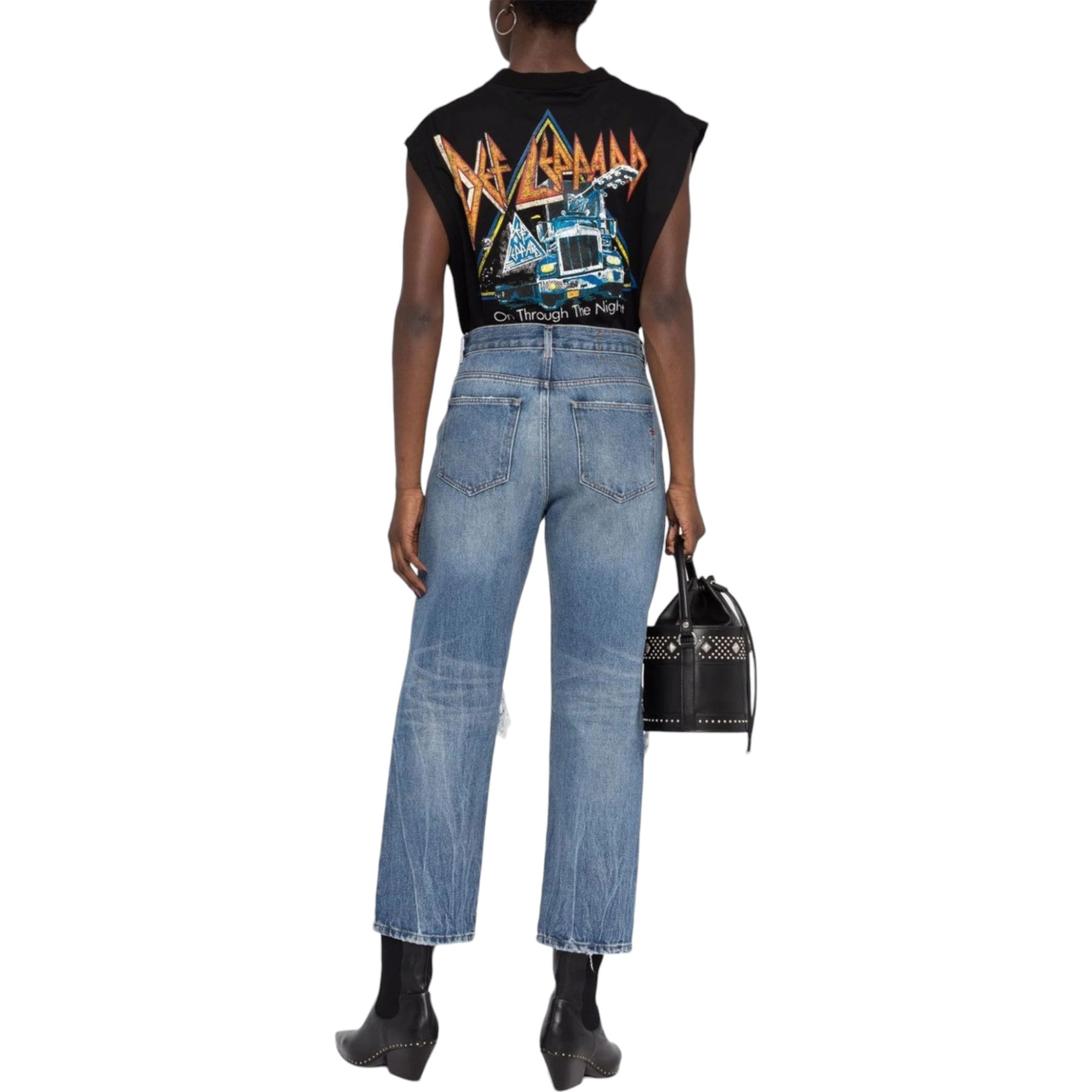 DIESEL 2016 D-AIR Womens Boyfriend Jeans Straight Cropped Leg Cotton Pants New