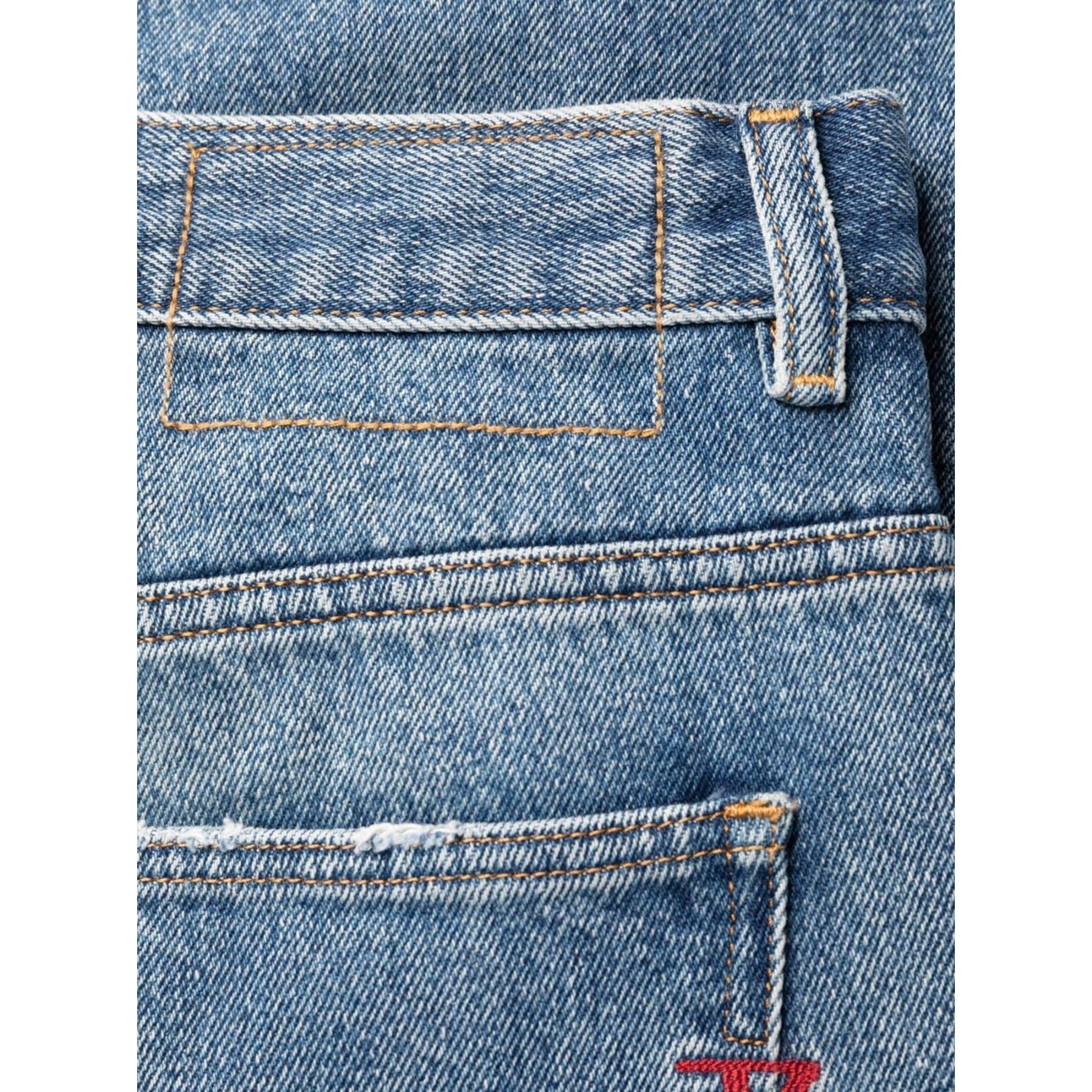 DIESEL 2016 D-AIR Womens Boyfriend Jeans Straight Cropped Leg Cotton Pants New