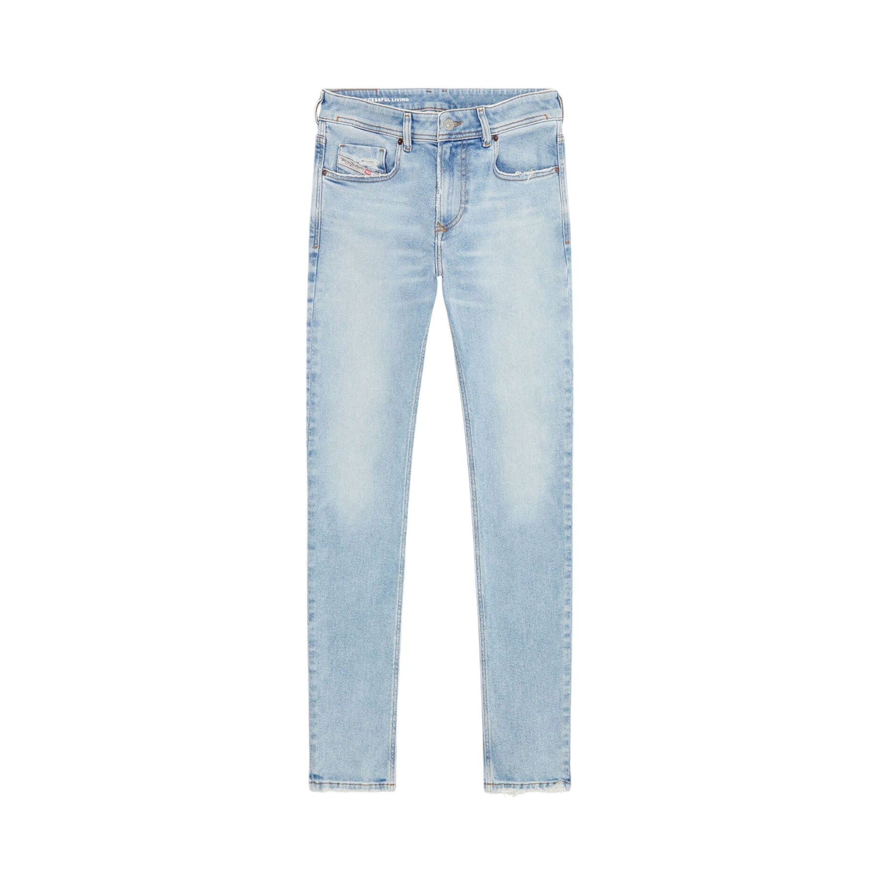 DIESEL 1979 SLEENKER 09E90 Mens Denim Jeans Slim Fit Low Waist Cotton Pants W36