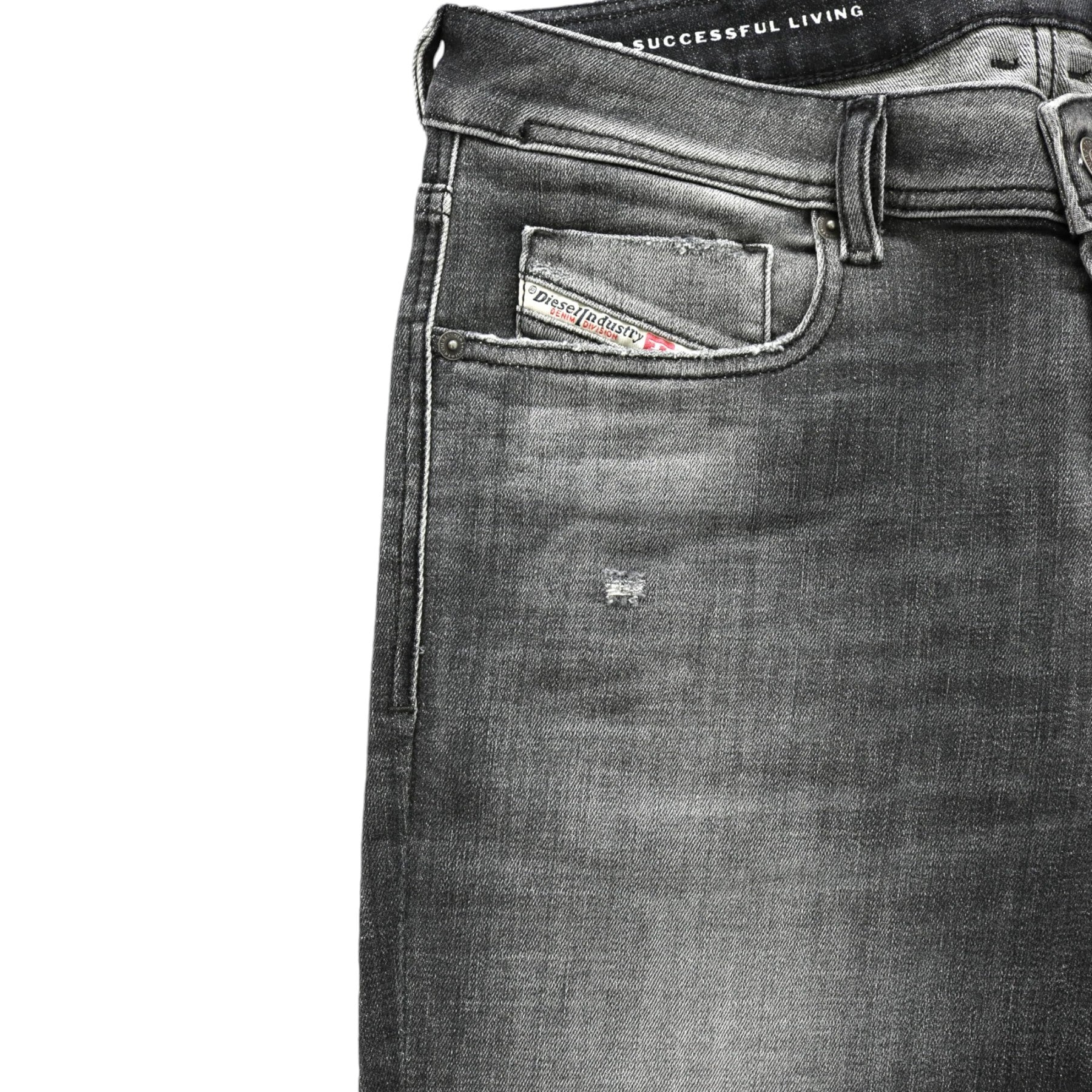 Diesel 1979 Sleenker 09F13 Mens Denim Jeans Stretch Tapered Leg Casual Pants W30