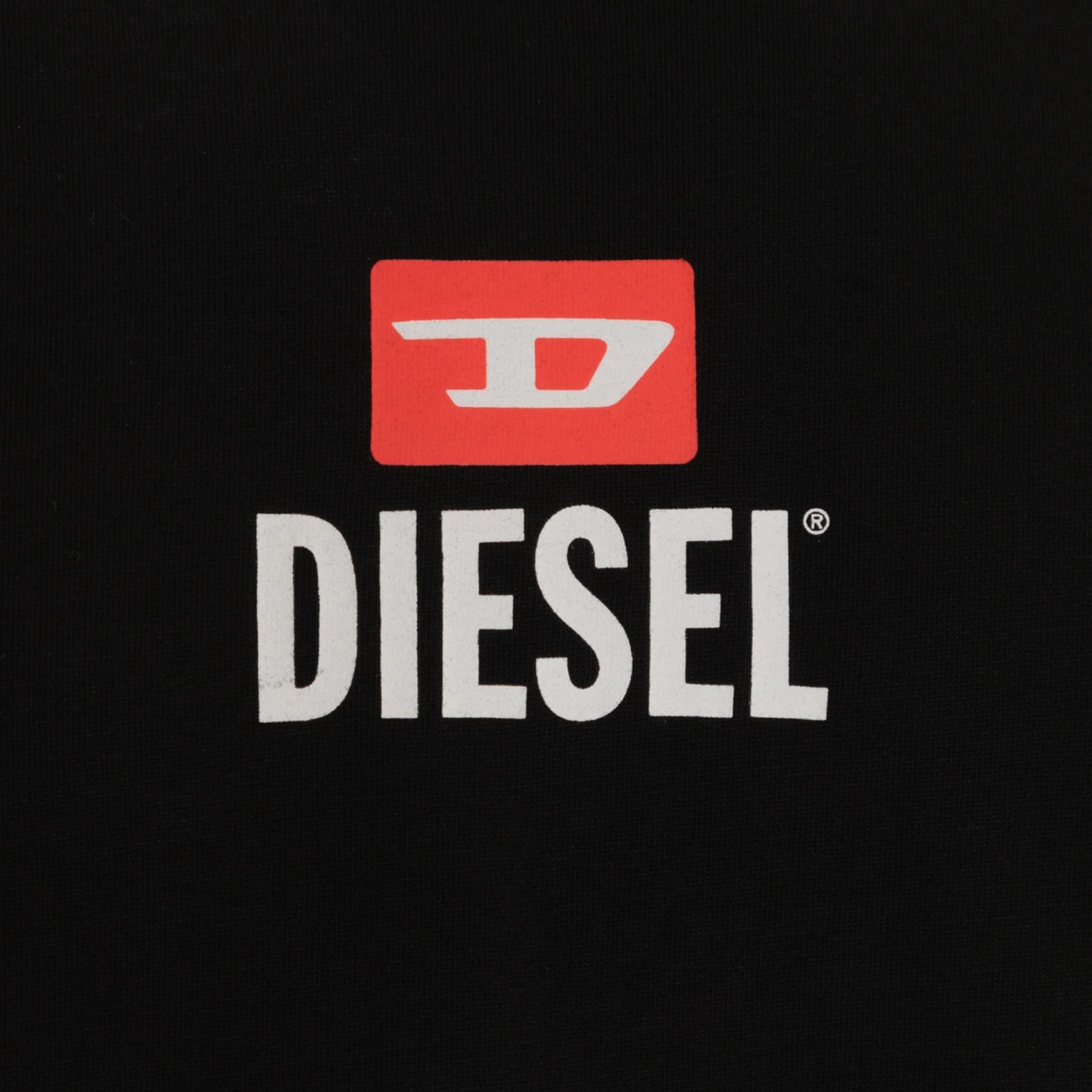 Diesel T-JUST-Small-New-D-Logo Mens T Shirts Regular Fit Short Sleeve Cotton Tee