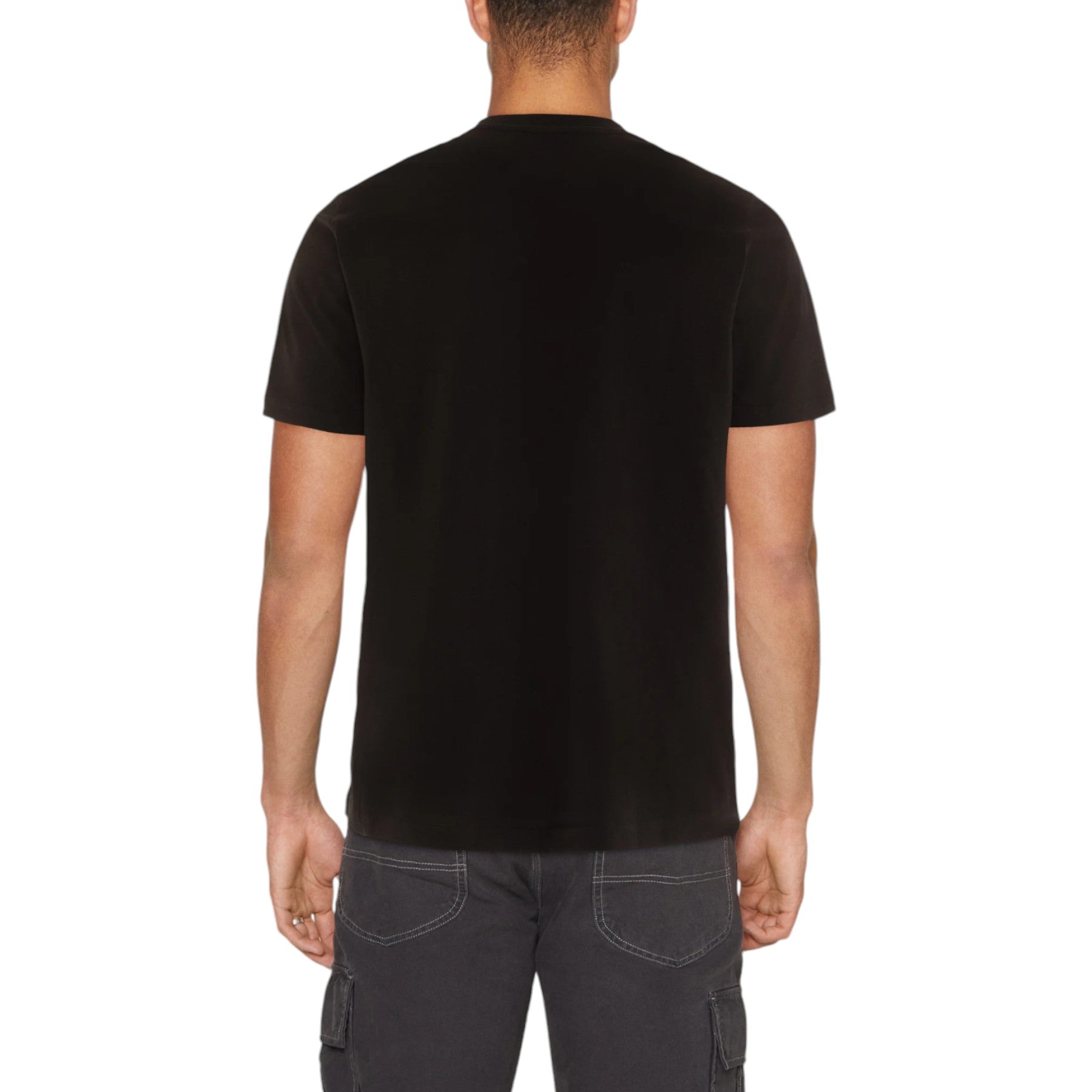 Diesel T-JUST-Small-New-D-Logo Mens T Shirts Regular Fit Short Sleeve Cotton Tee